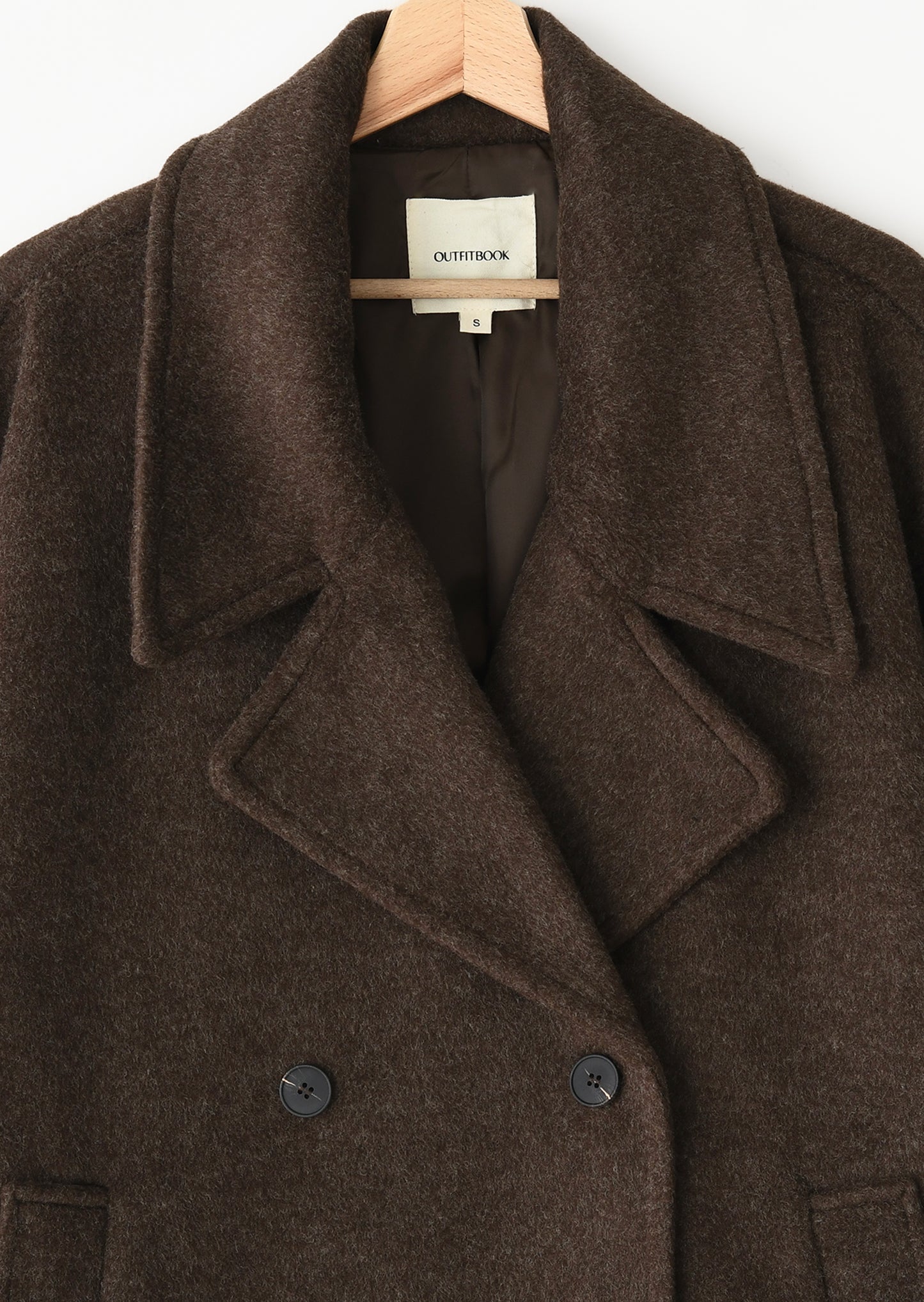 Manteau à revers