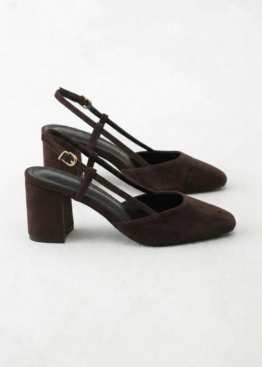 Slingbacks à talons