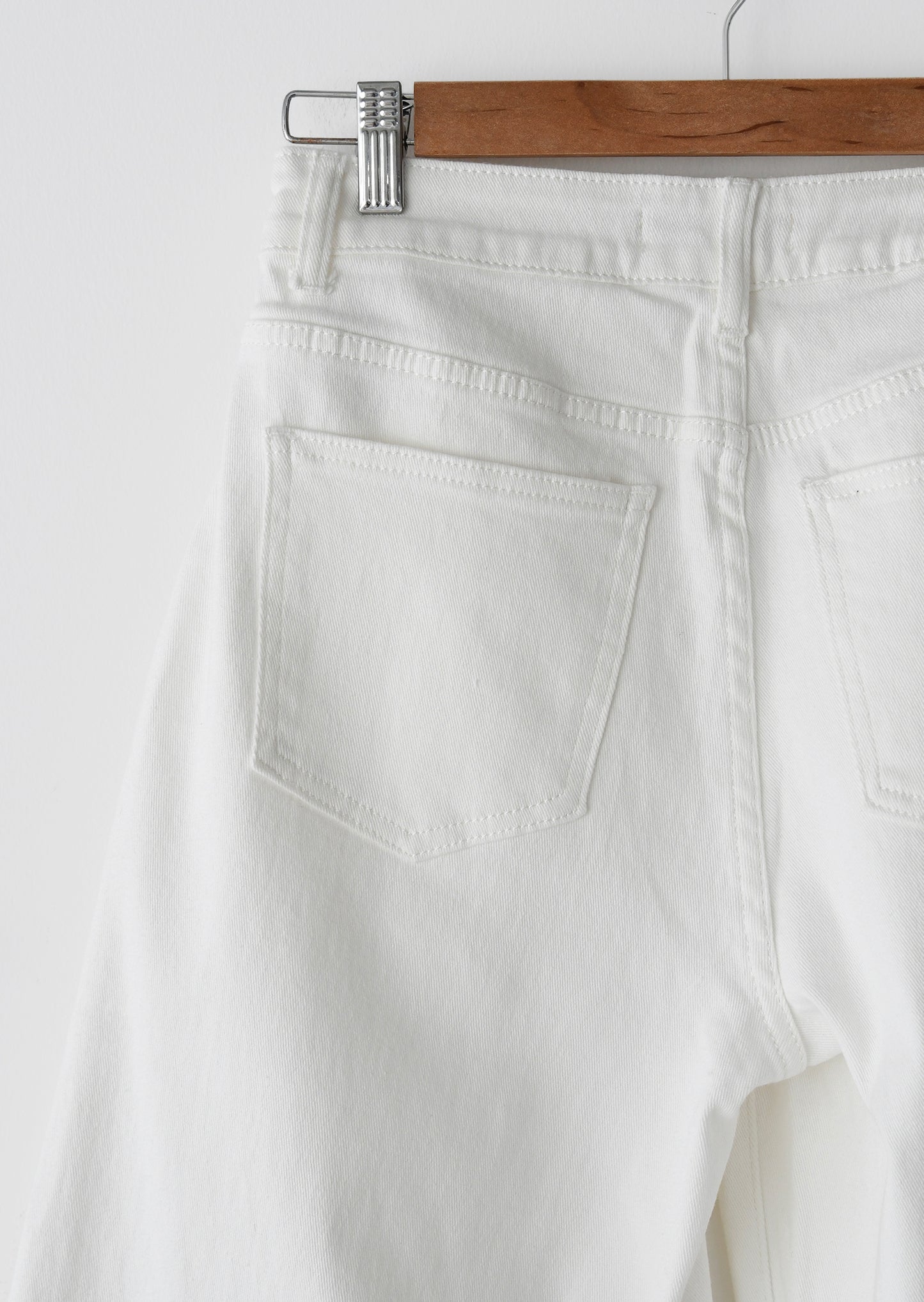 Jean wide-leg brodé