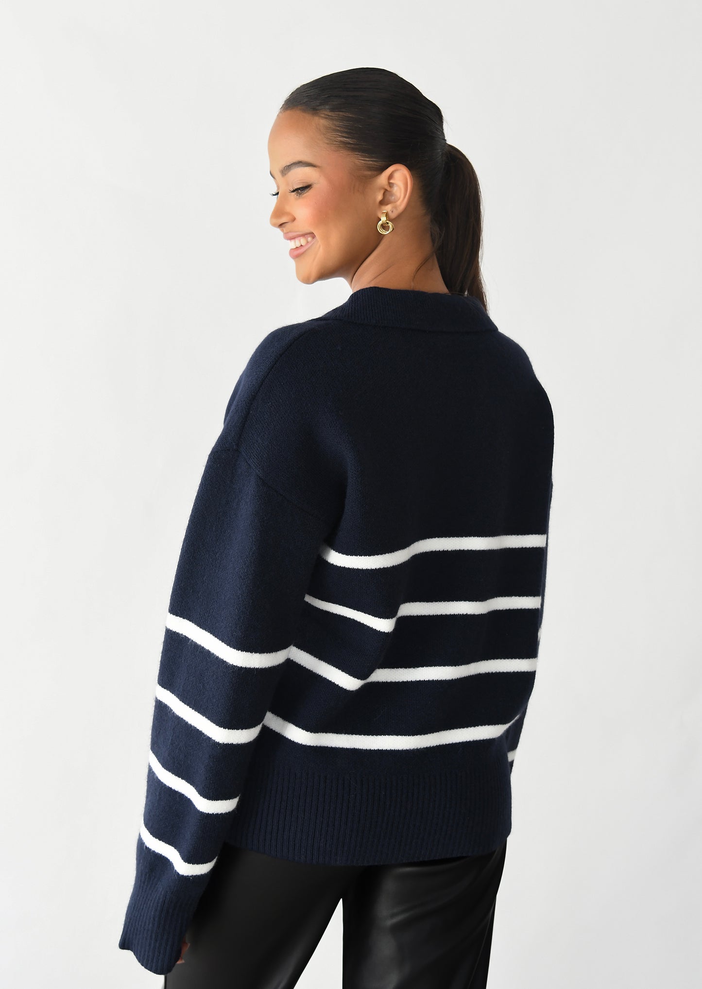 Jersey punto cuello polo