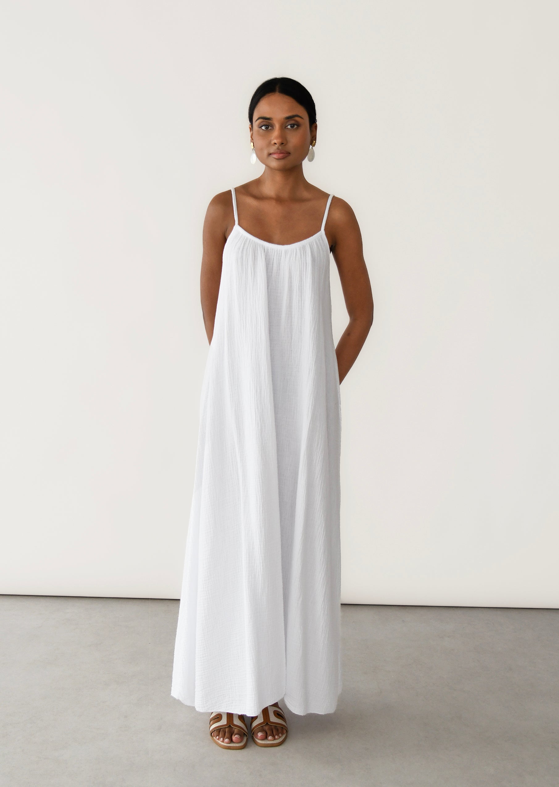 Maxi cotton dress –