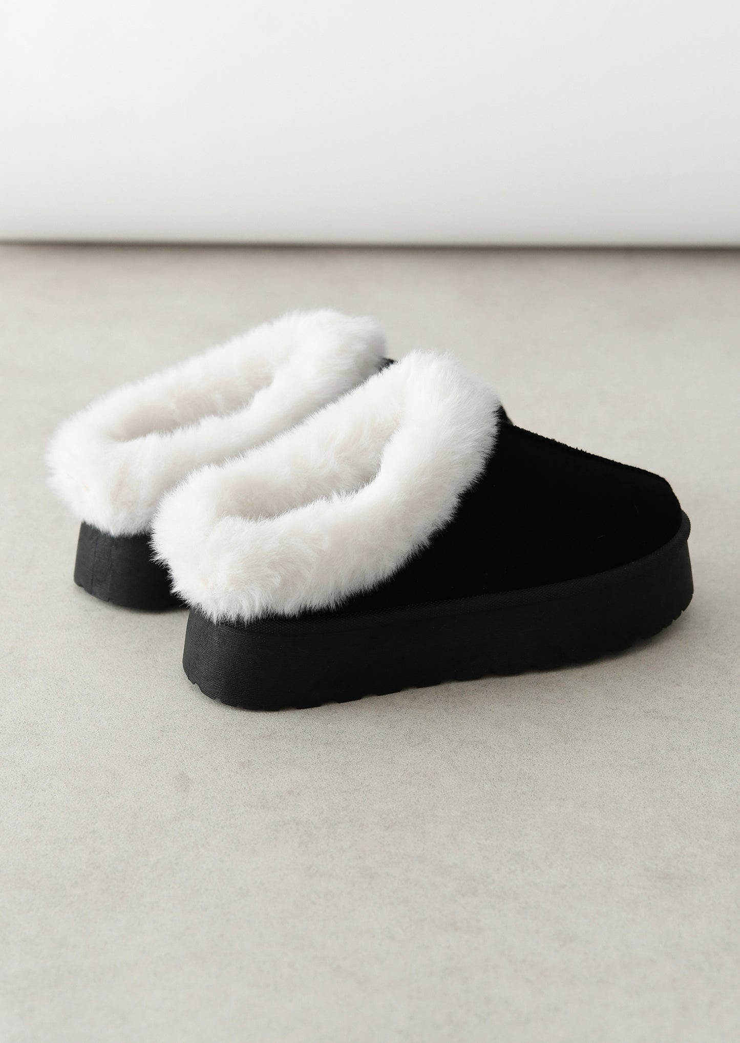 Pantuflas con plataforma