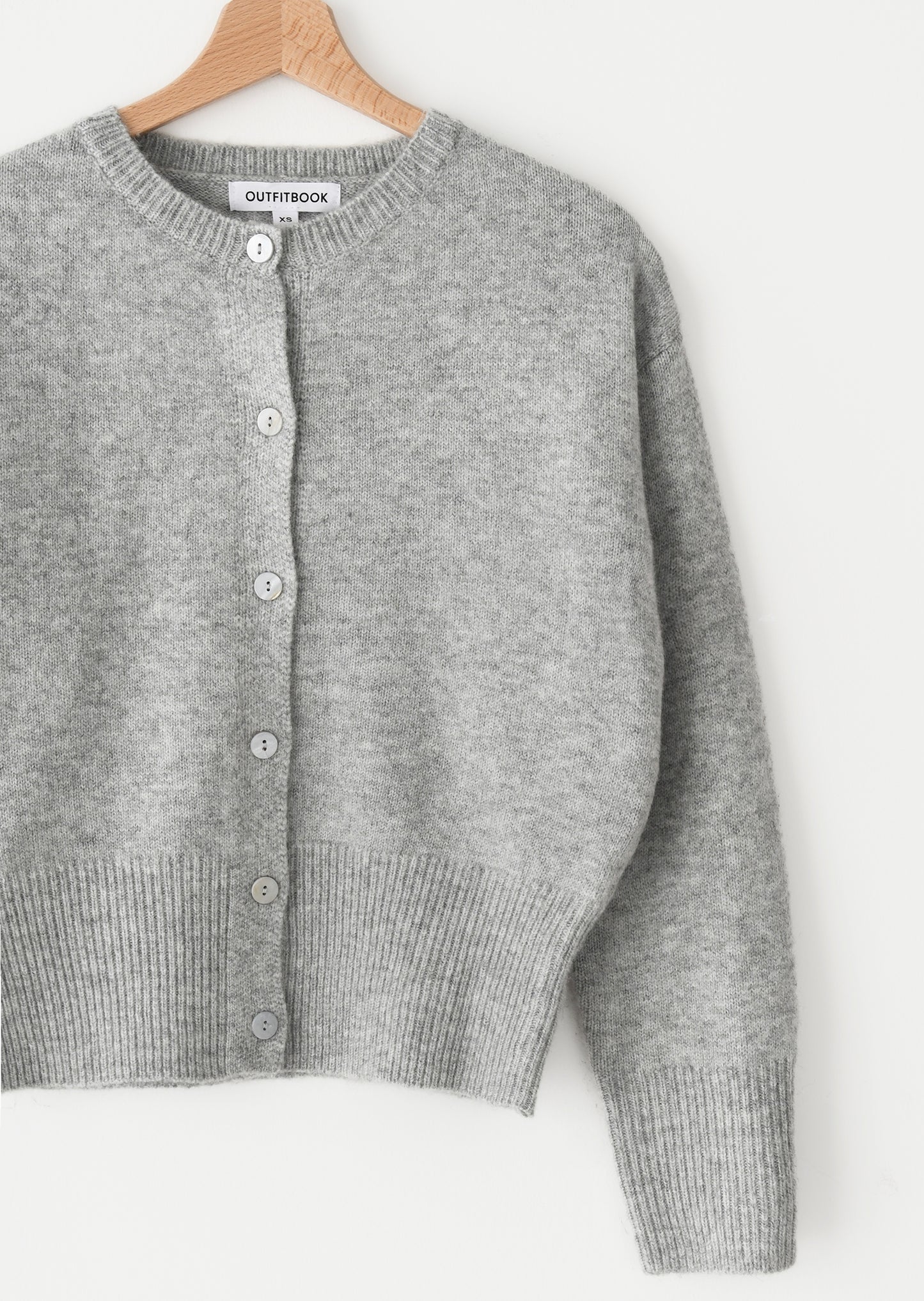 Cárdigan punto botones