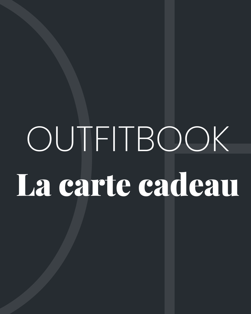 Carte cadeau Outfitbook