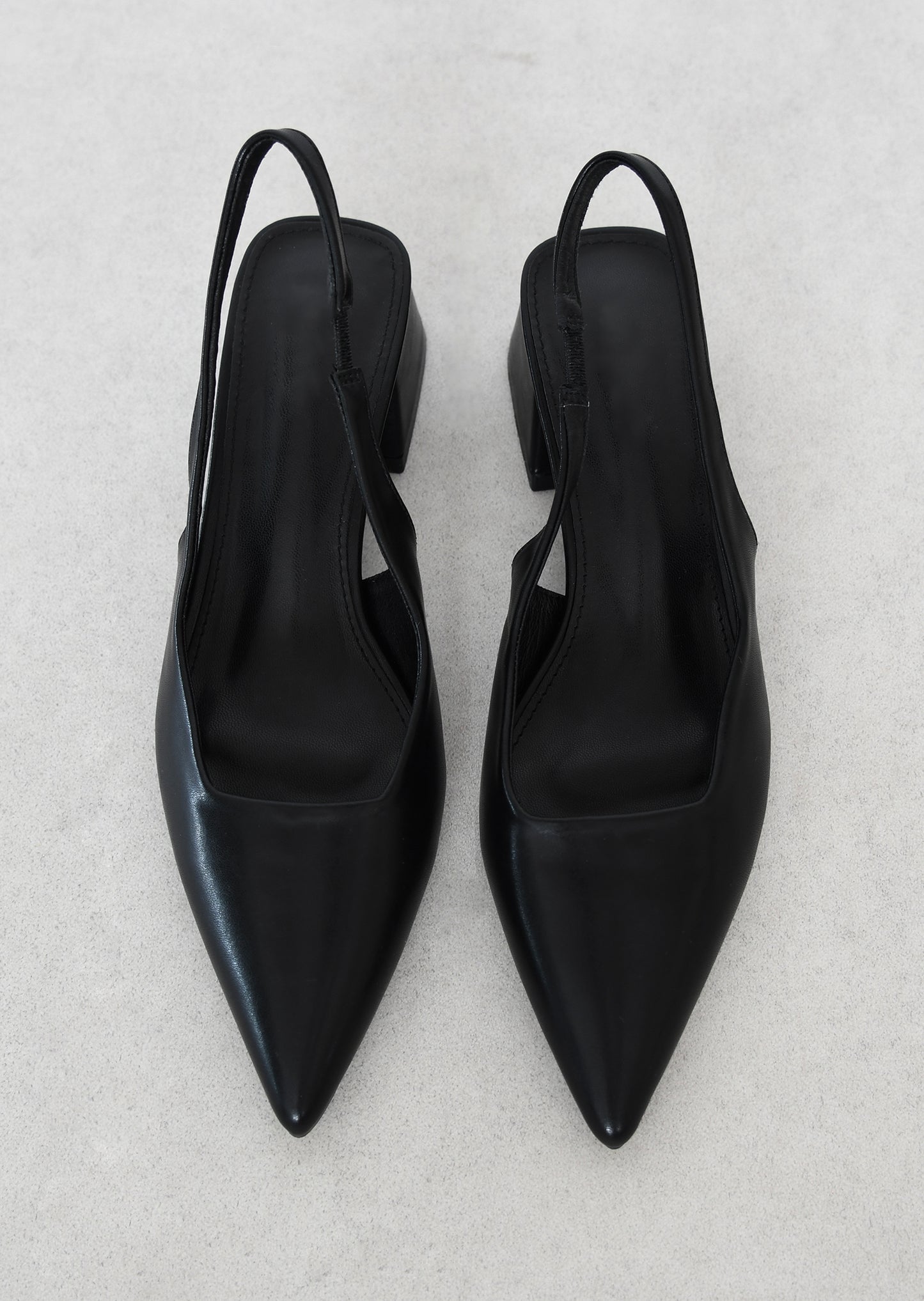 Escarpins à talon carré