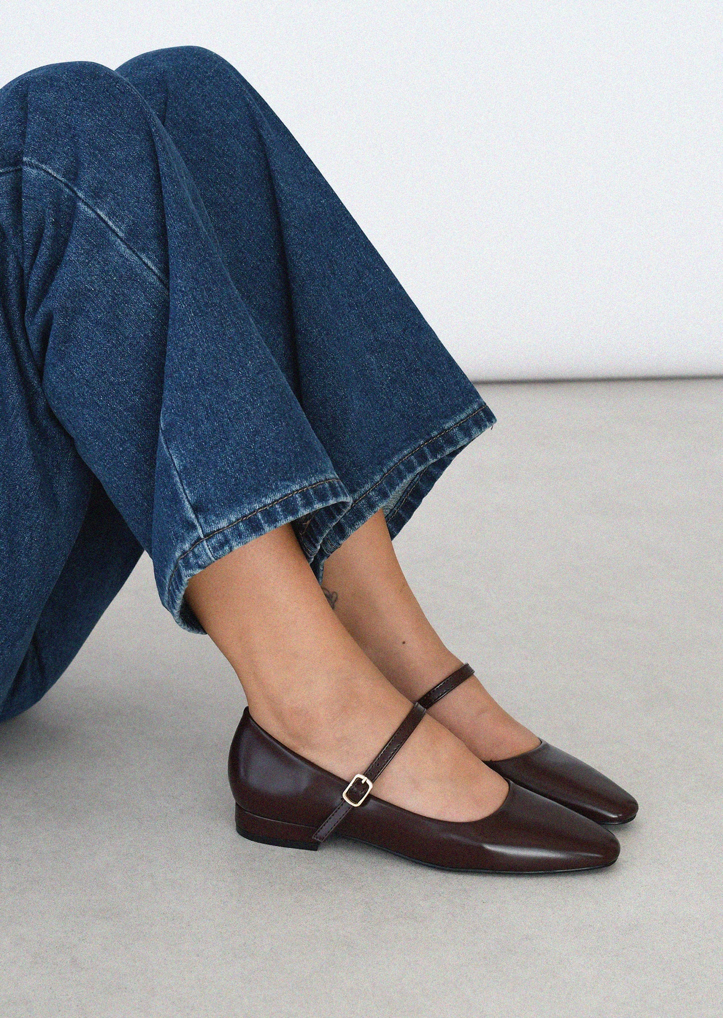 Ballerines à bride