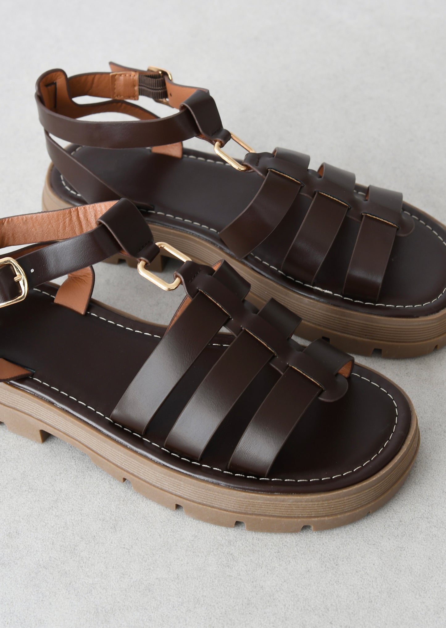 Platform strap sandals