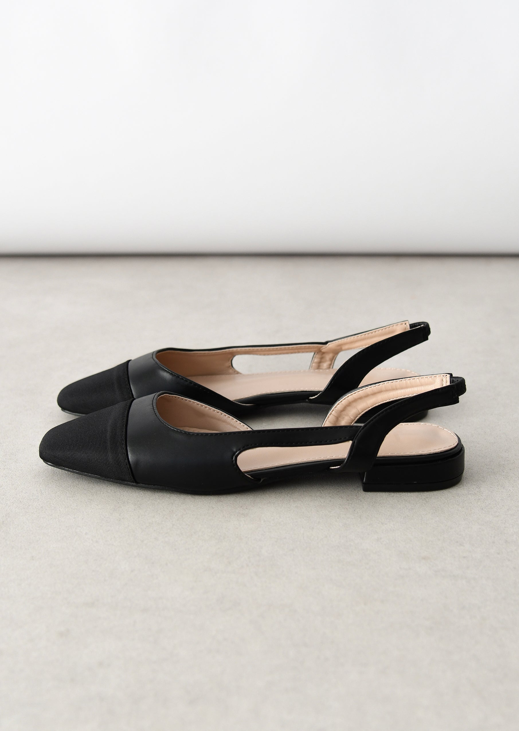 Sling back ballerinas