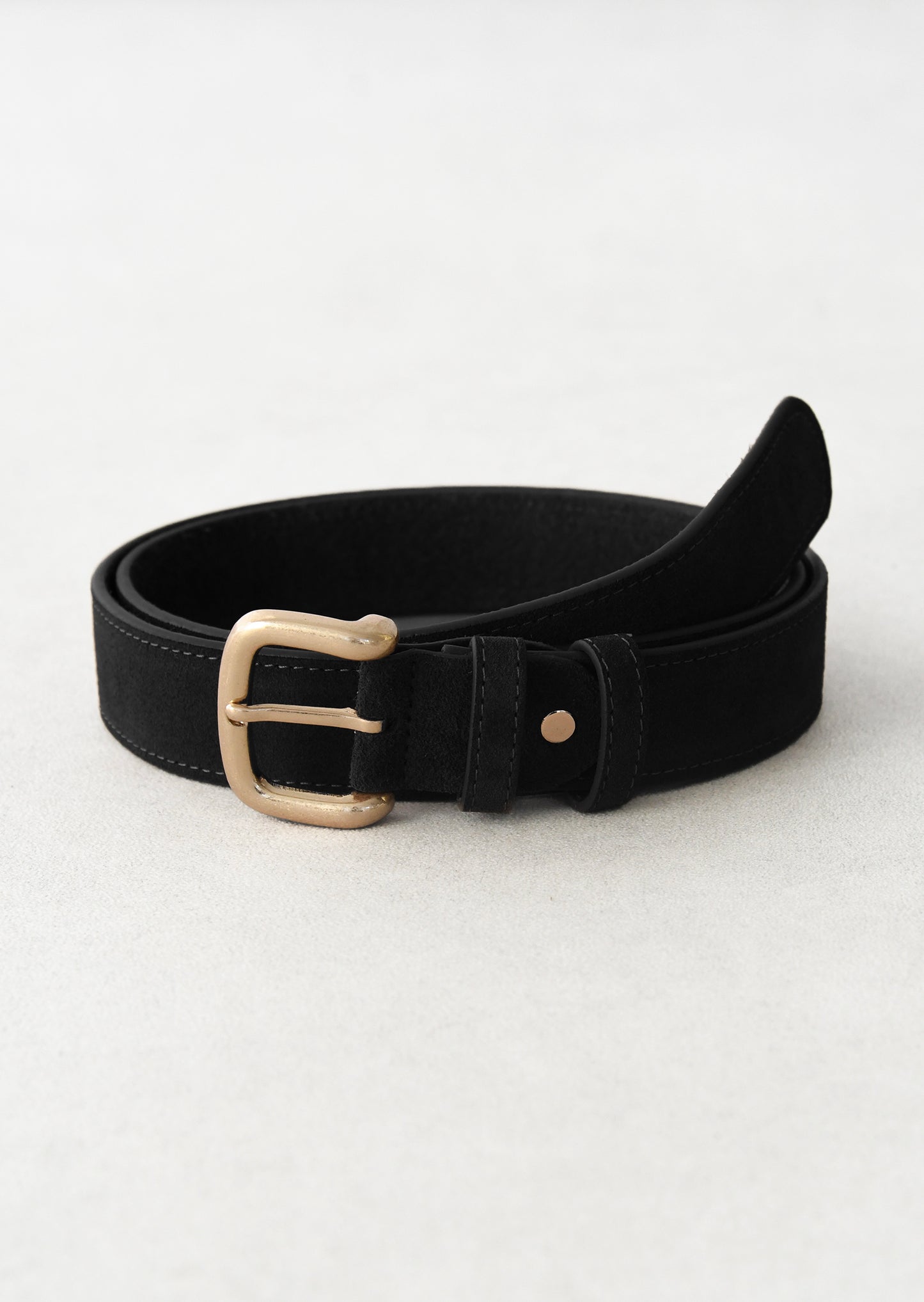 Ceinture boucle carrée en cuir