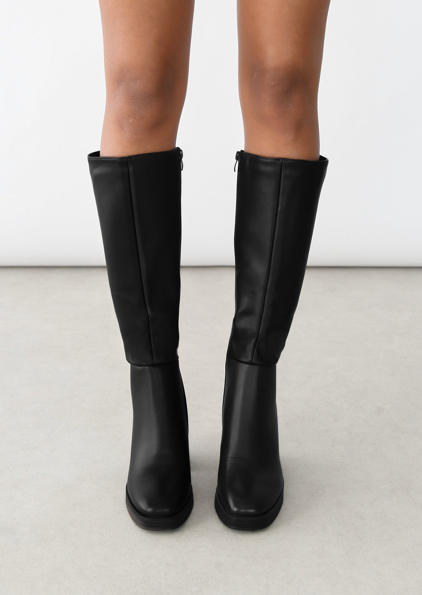 Bottes hautes à talons