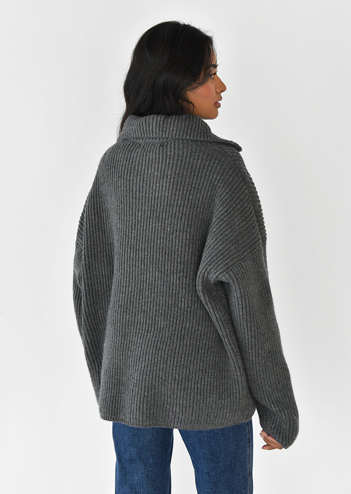 Jersey punto cremallera