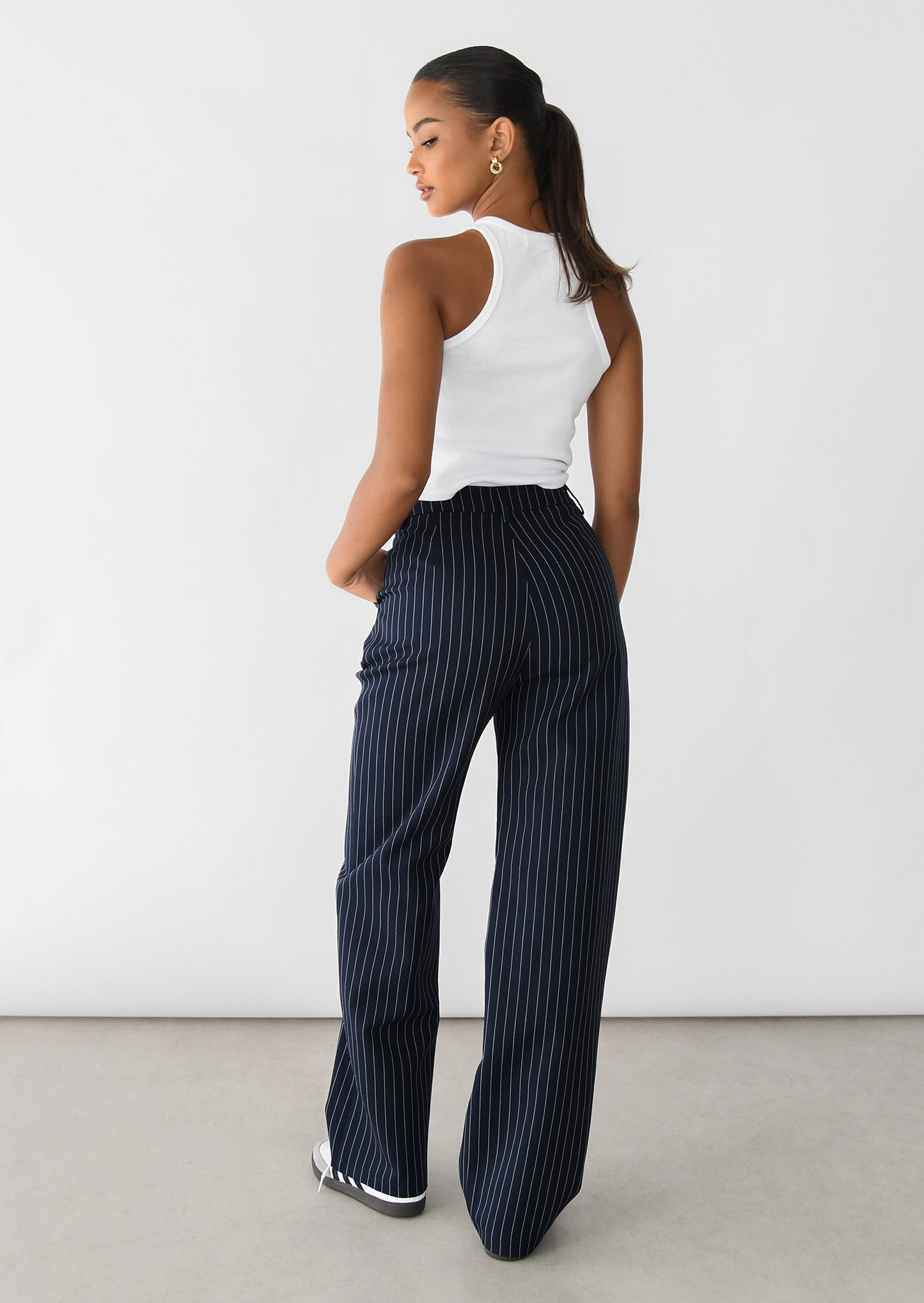 Striped Suit Trousers