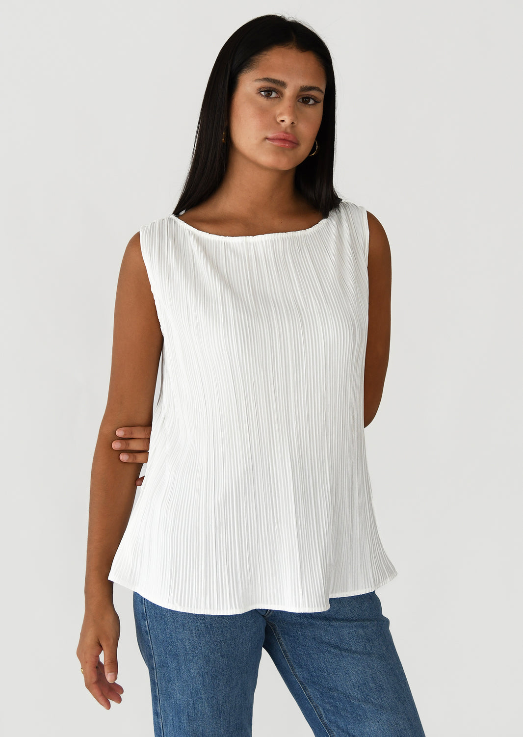 Pleated top