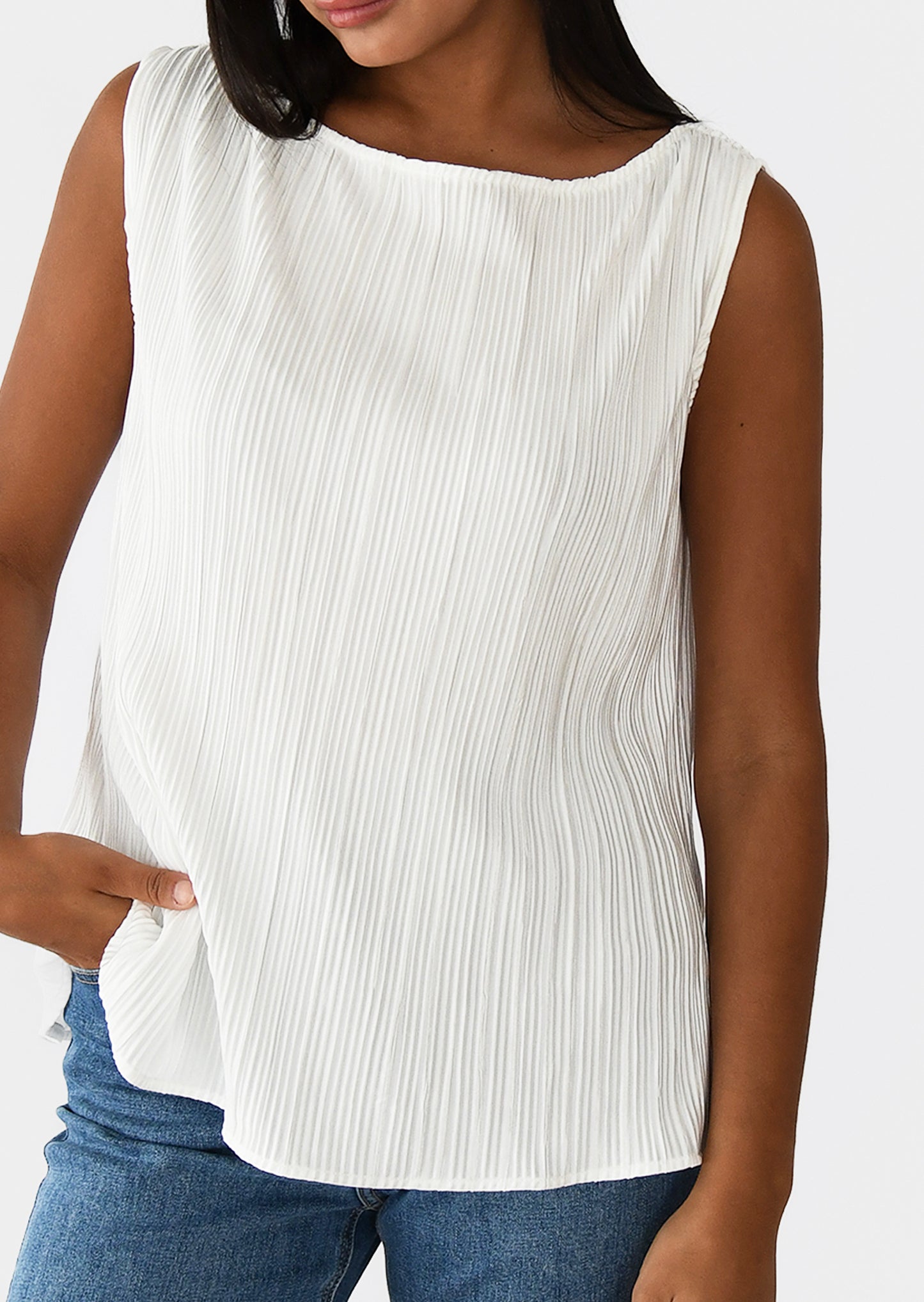 Pleated top