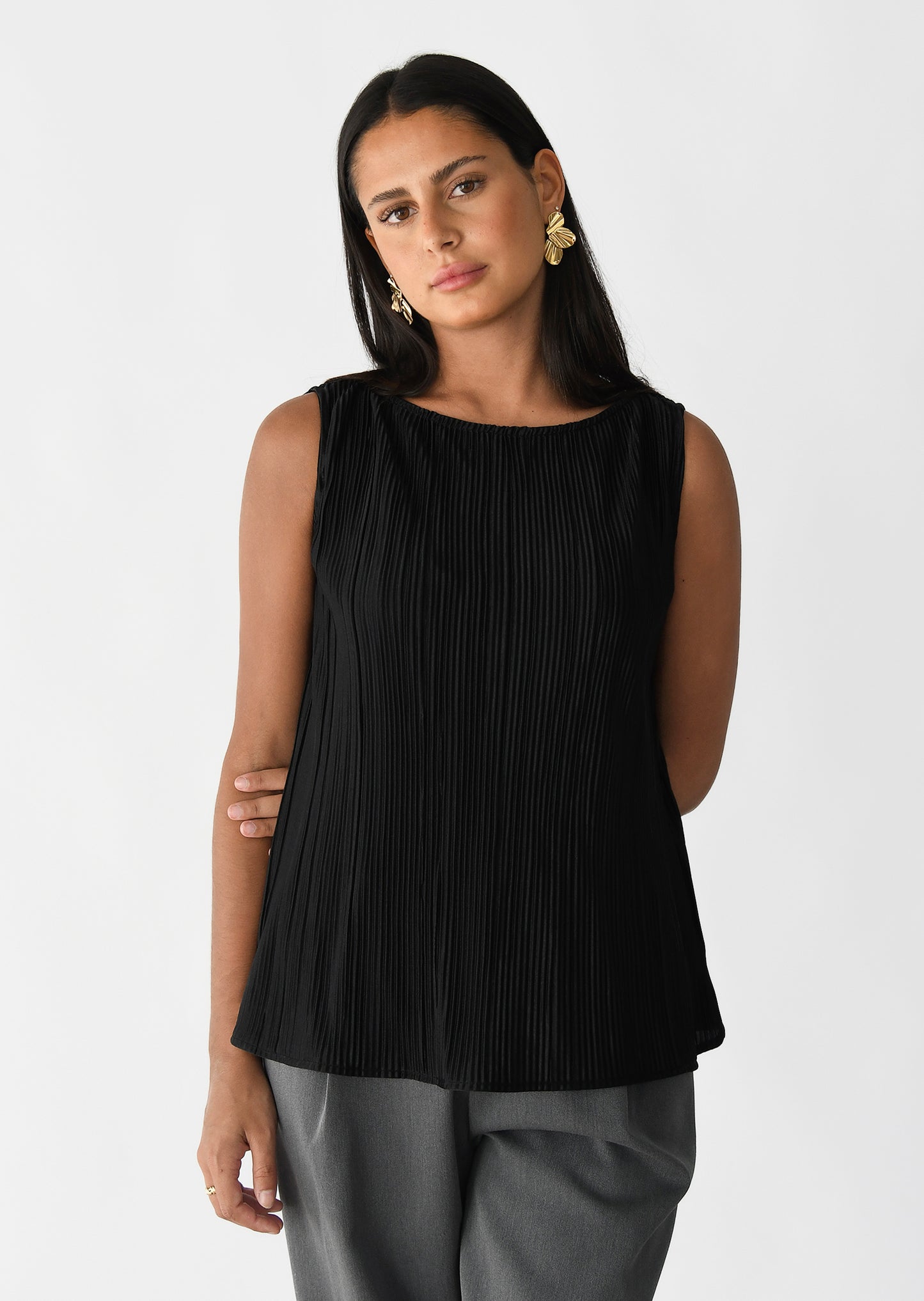 Pleated top