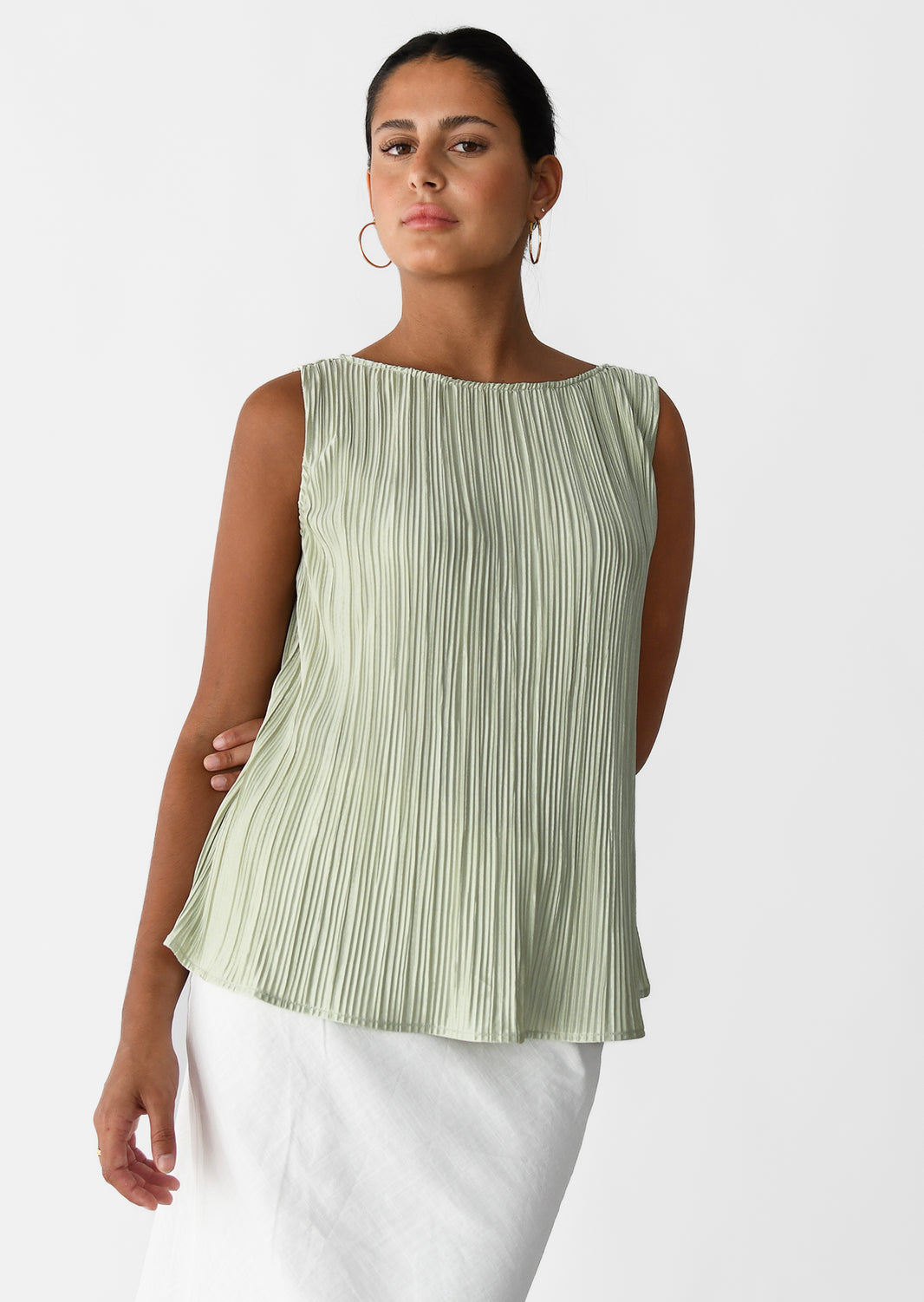 Pleated top