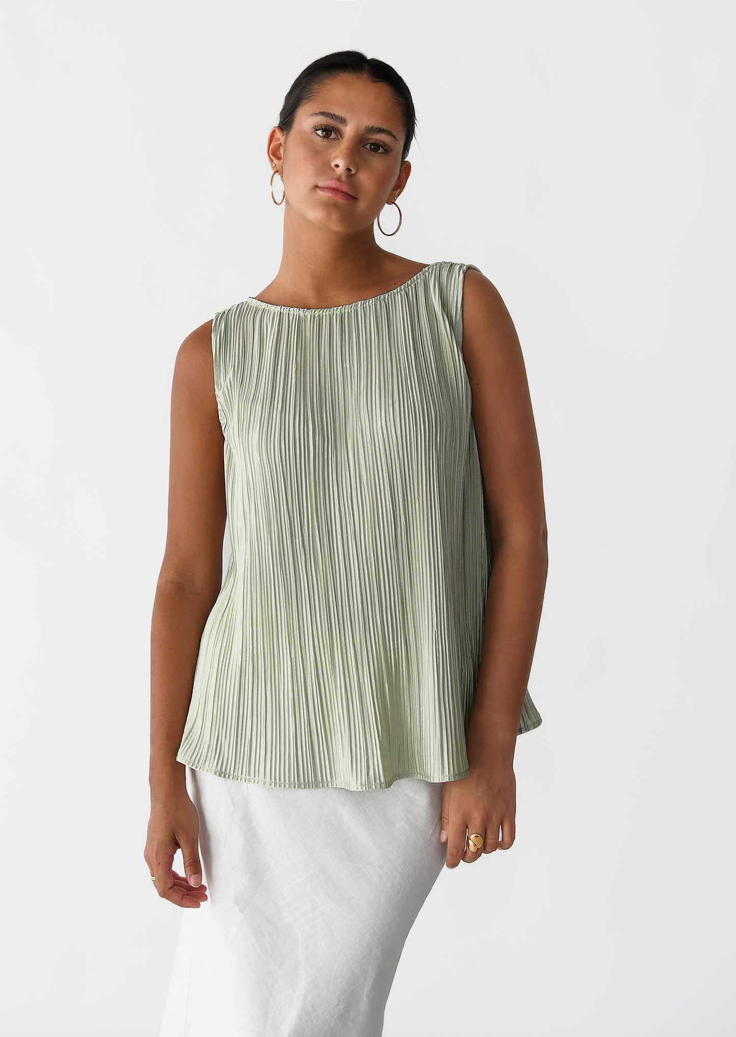 Pleated top