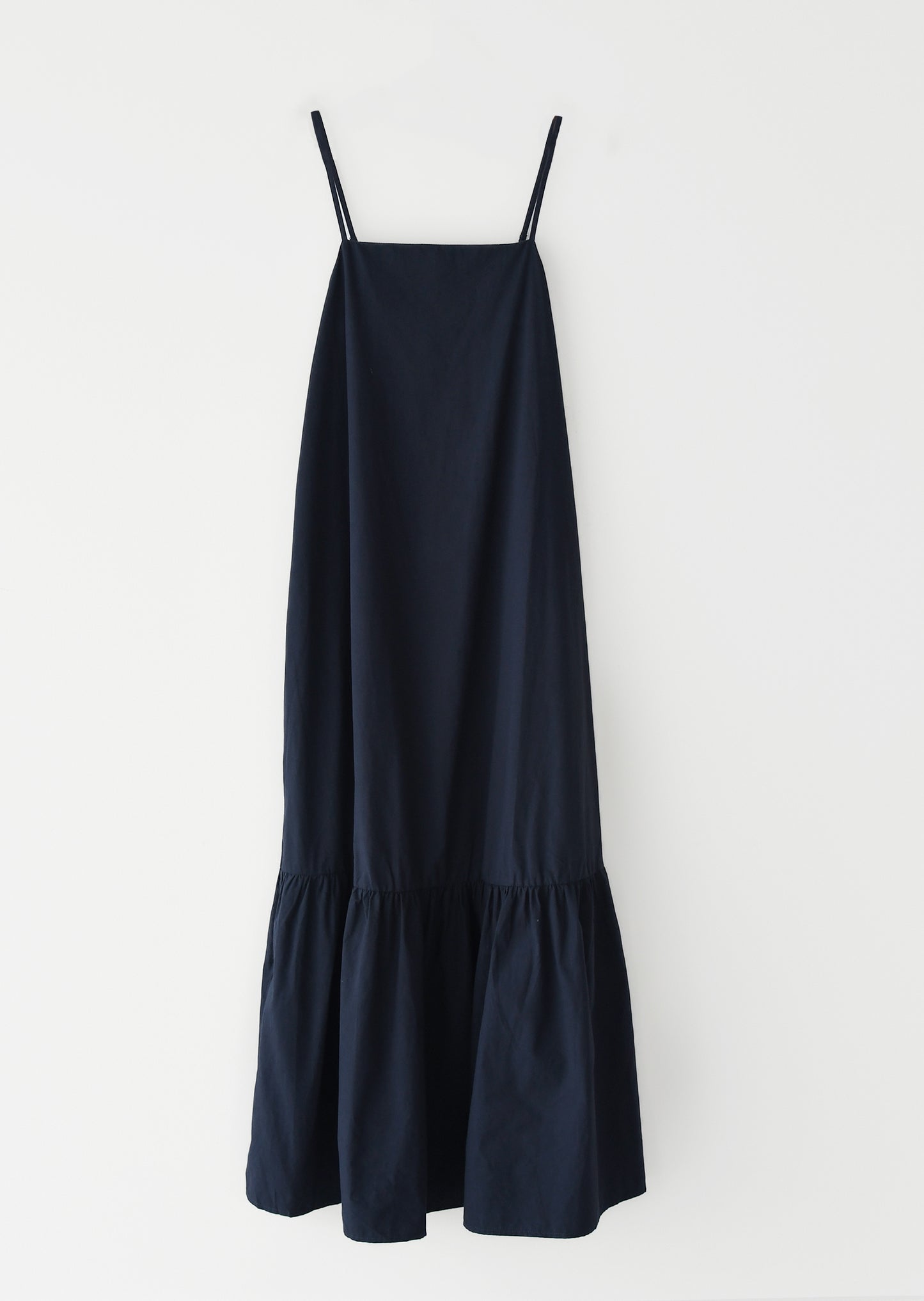 Maxi cotton ruffled dress 