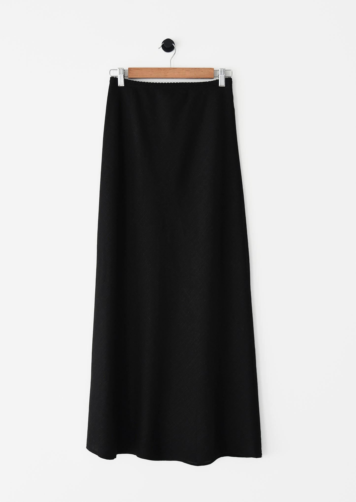 Linen long skirt