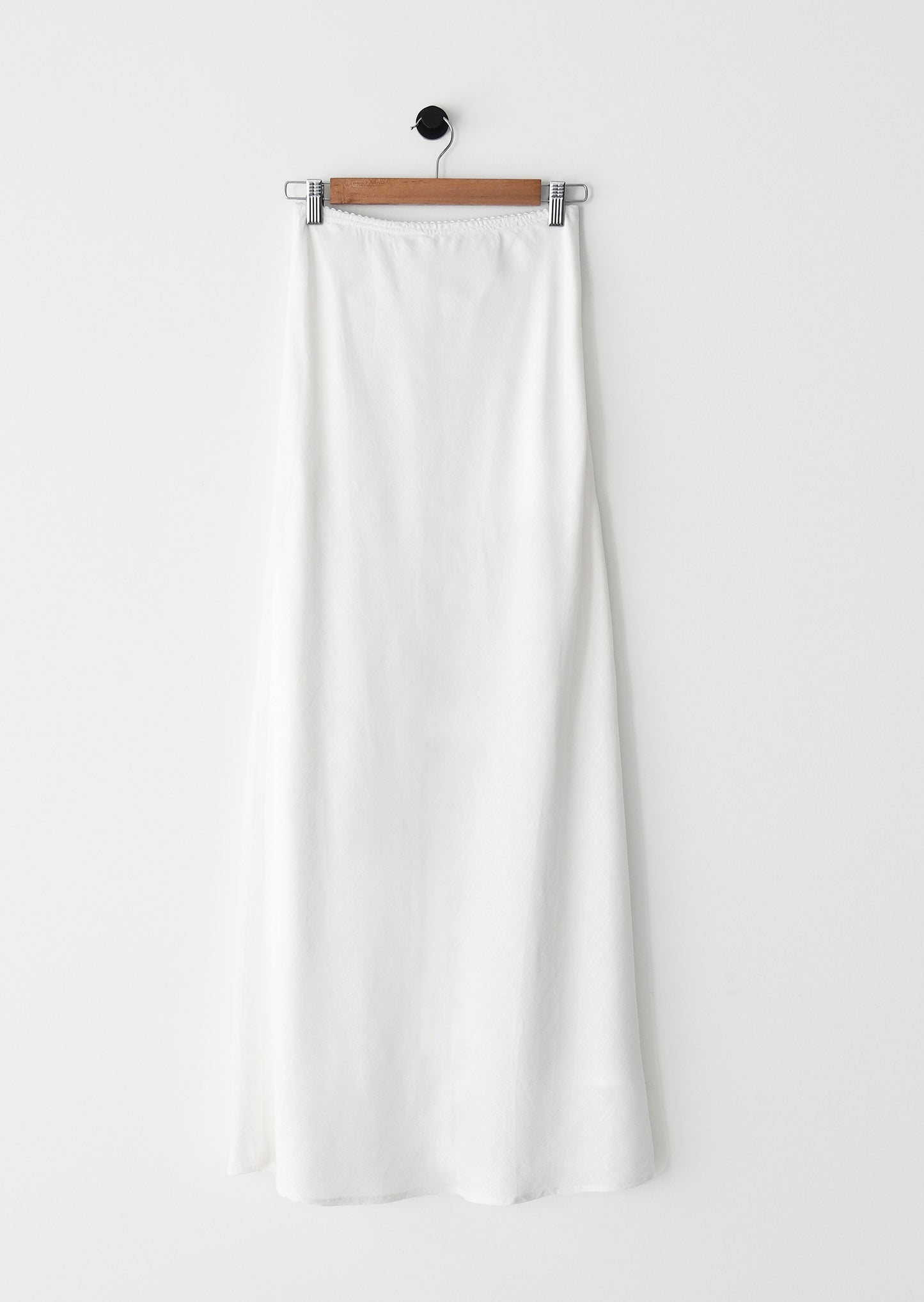 Linen long skirt