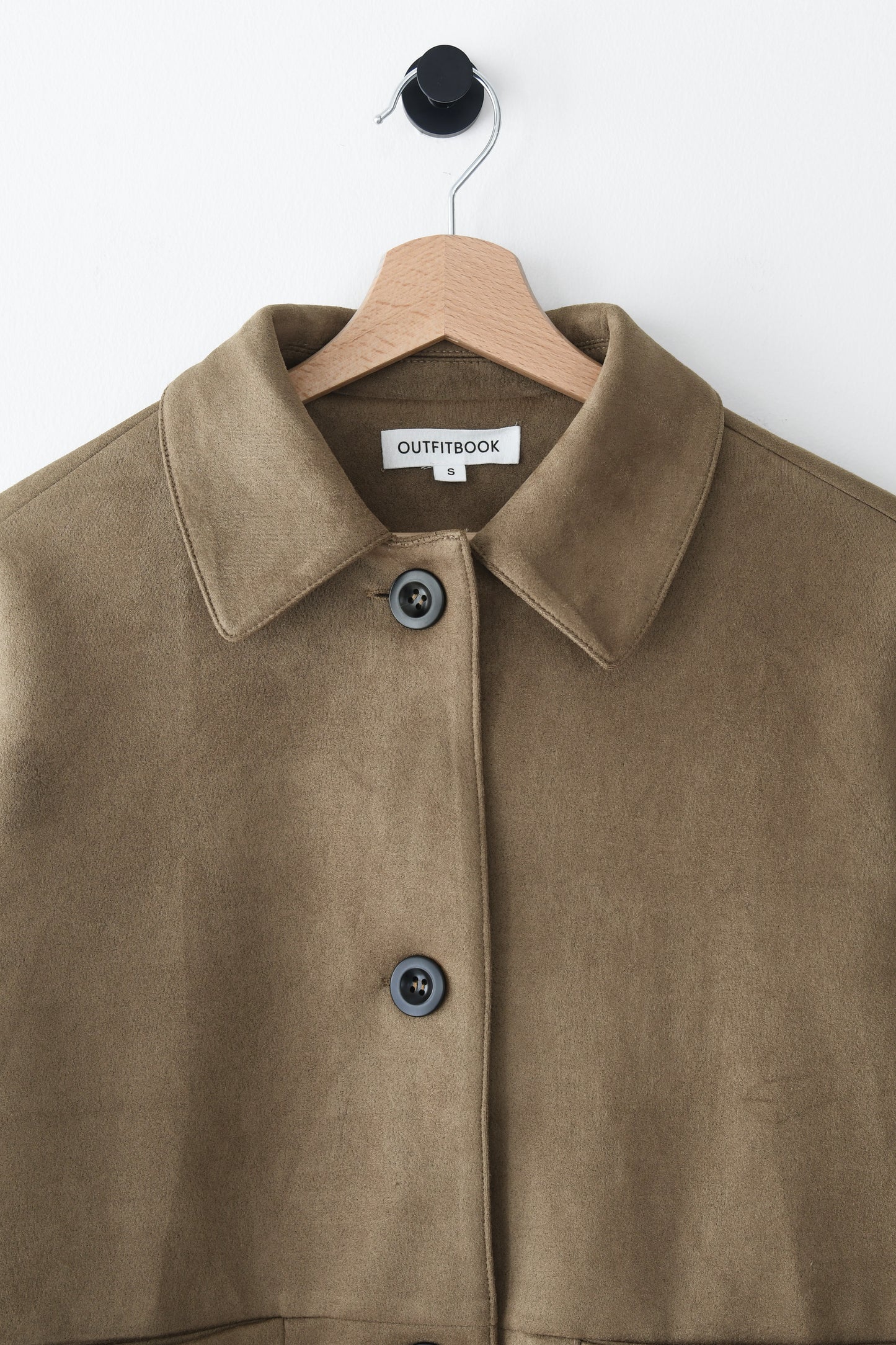 Chaqueta efecto ante