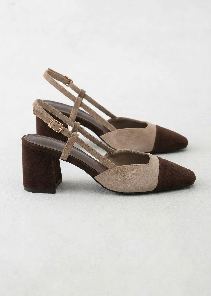 Slingback de tacón