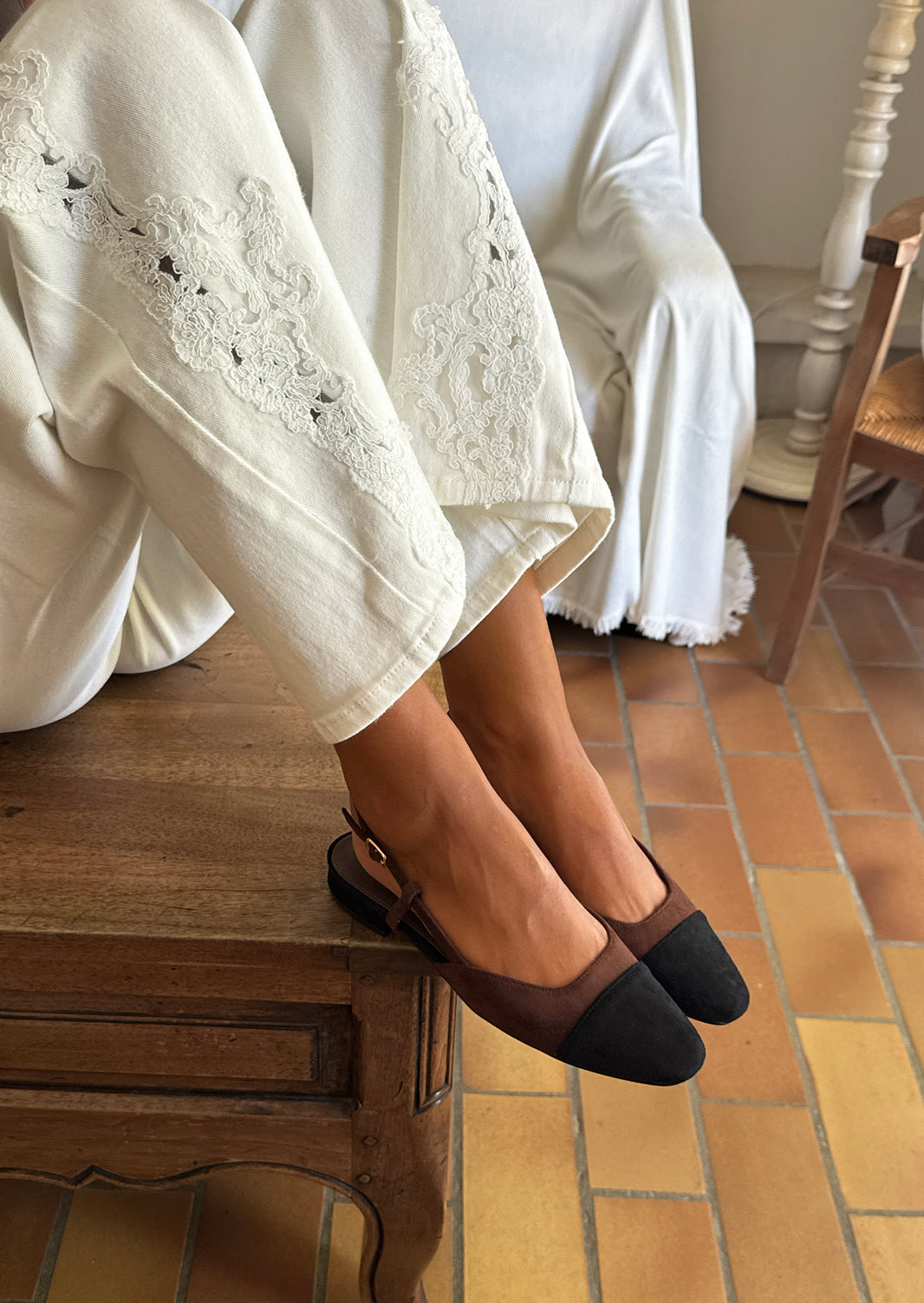 Ballerines à bride arrière