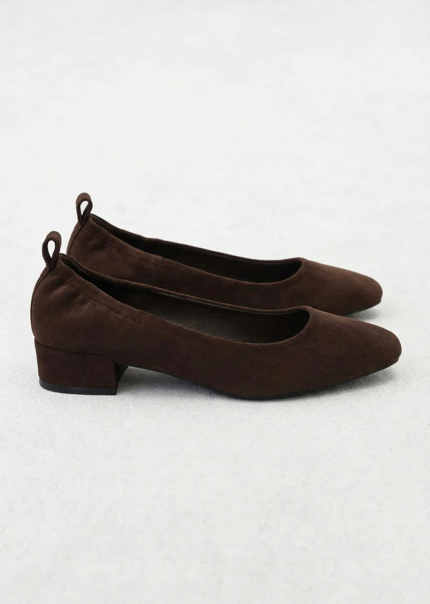 Ballerines à talons