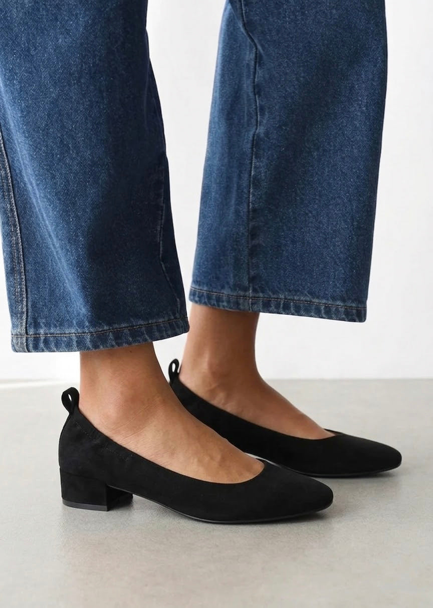 Ballerines à talons