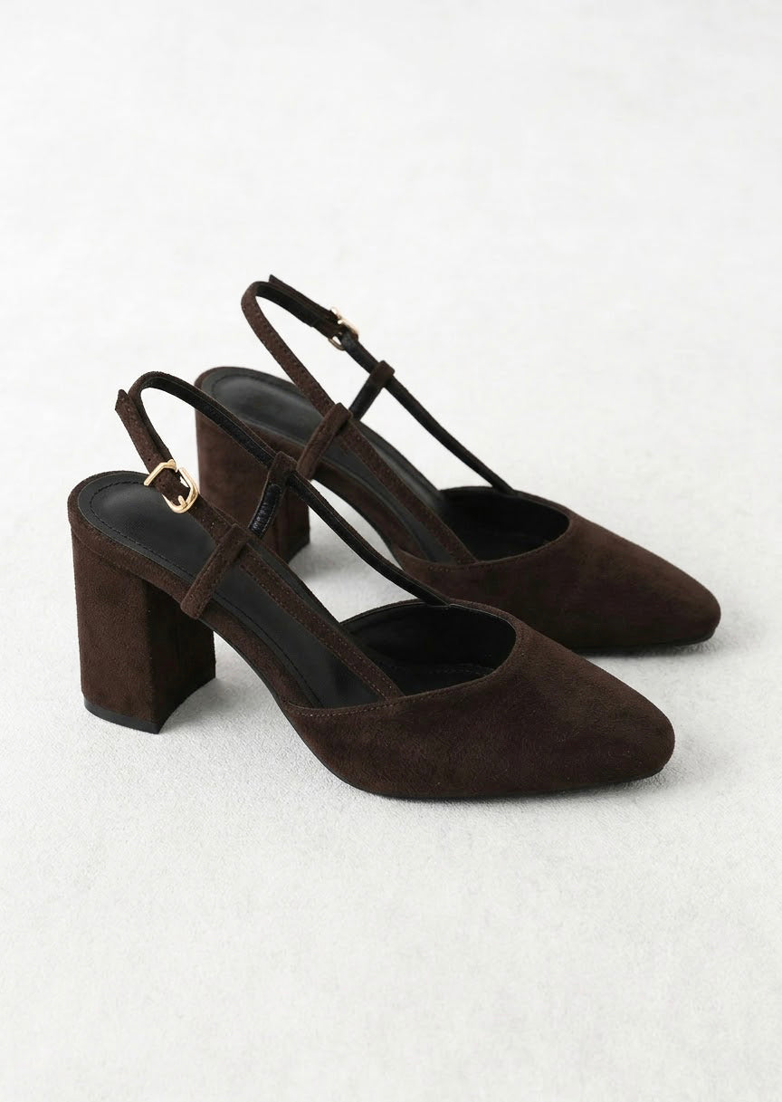 Slingbacks à talons