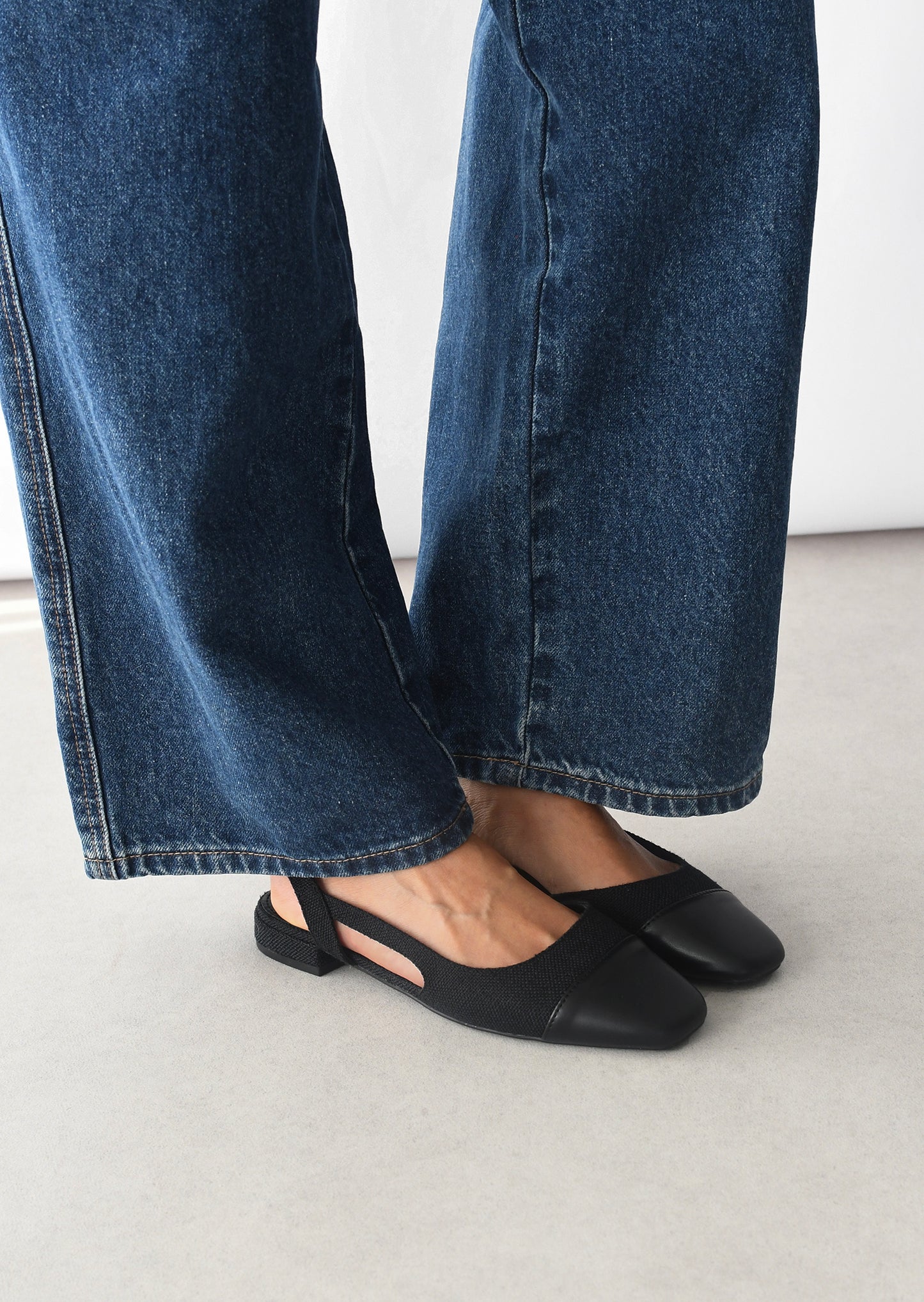 Sling back ballerinas