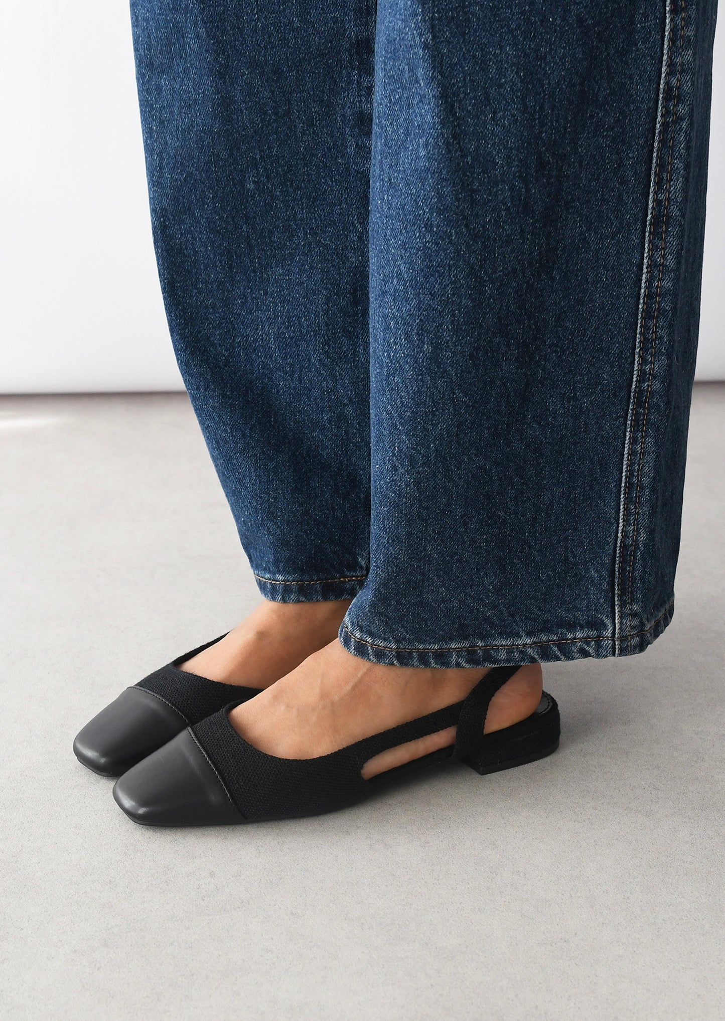 Sling back ballerinas