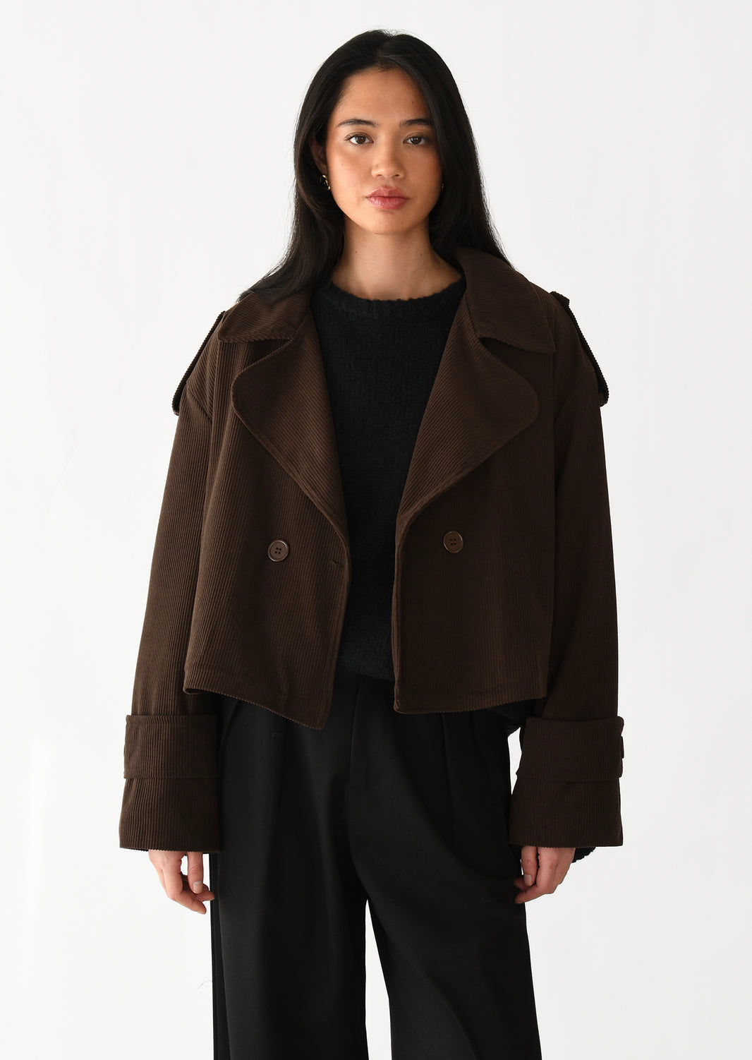 Veste en velours côtelé