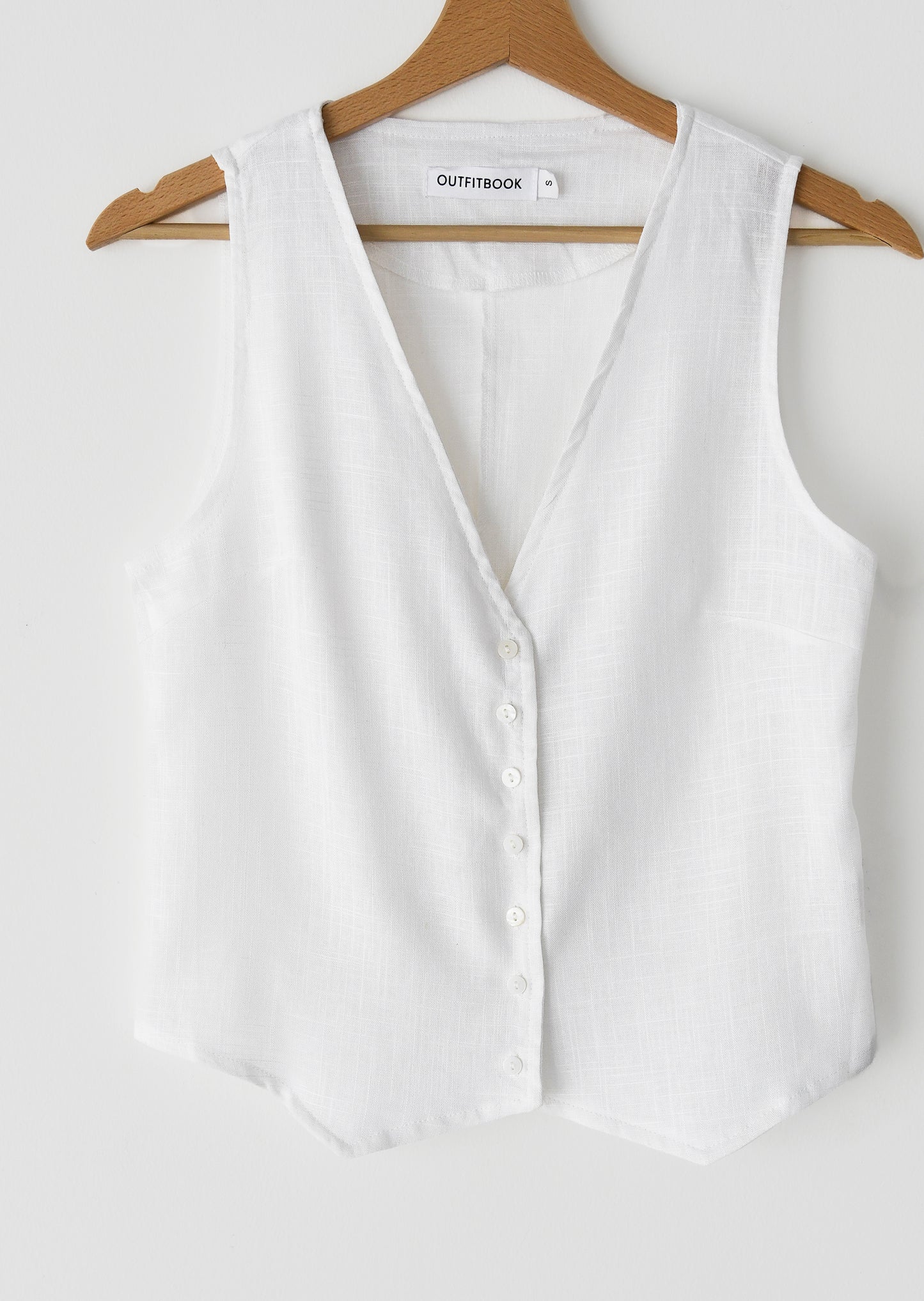 Linen vest