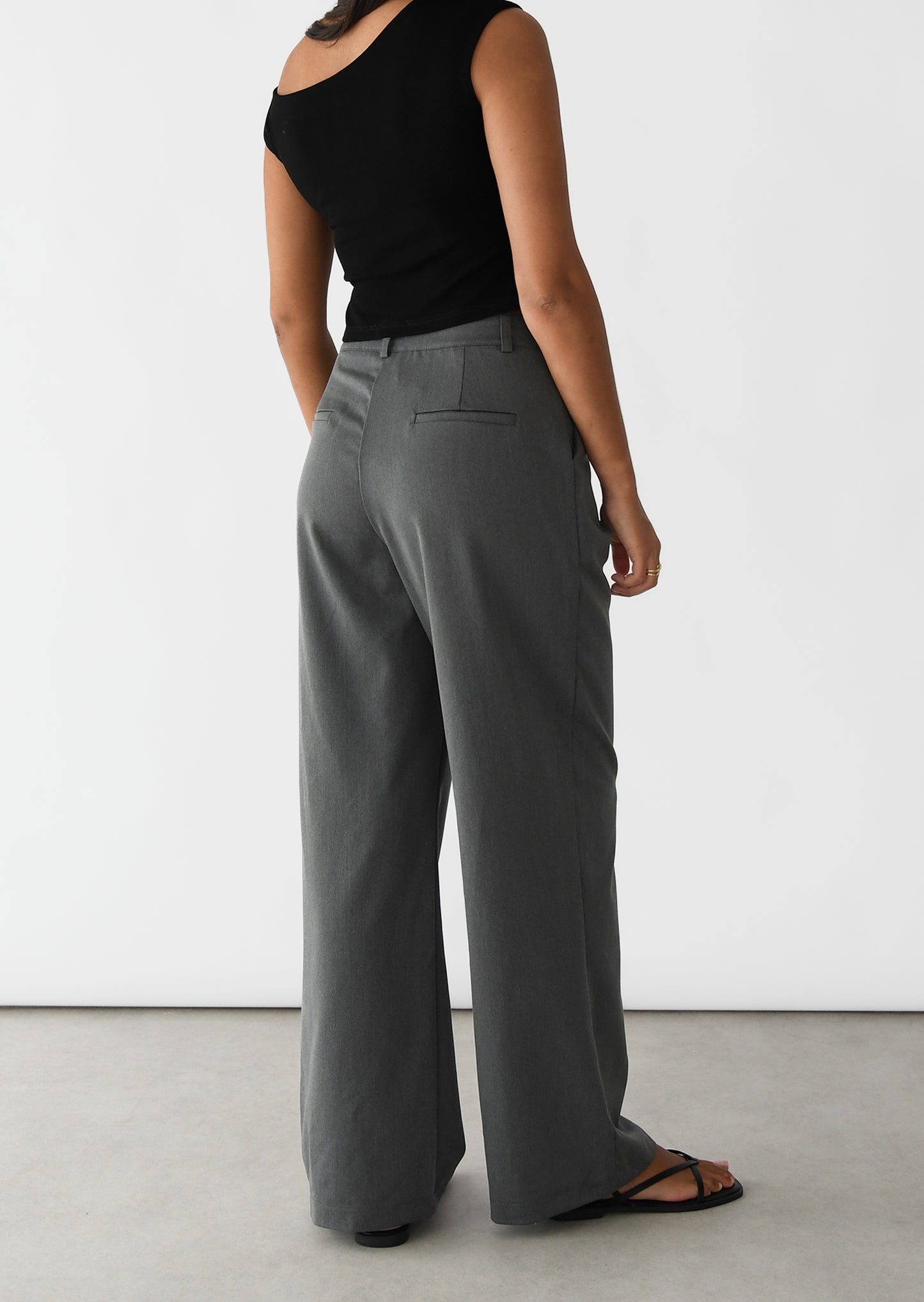 Wideleg suit trousers 