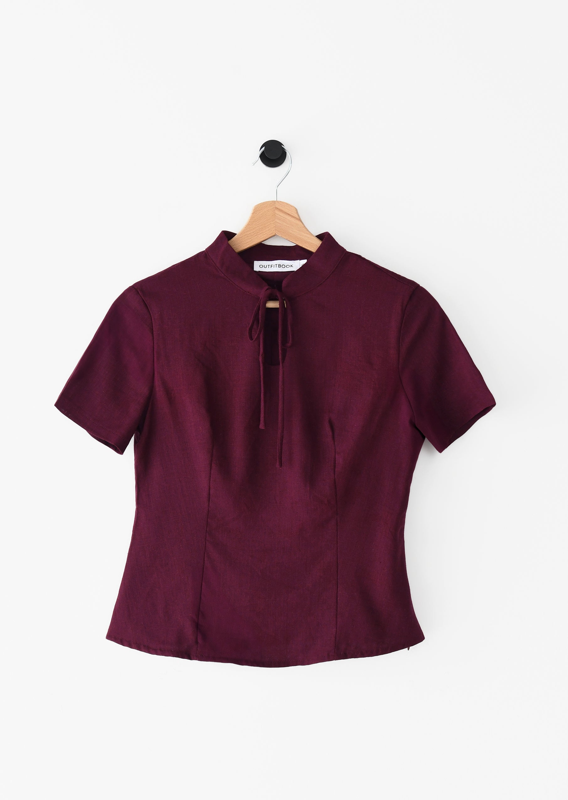 Top avec col à nouer – Outfitbook.fr