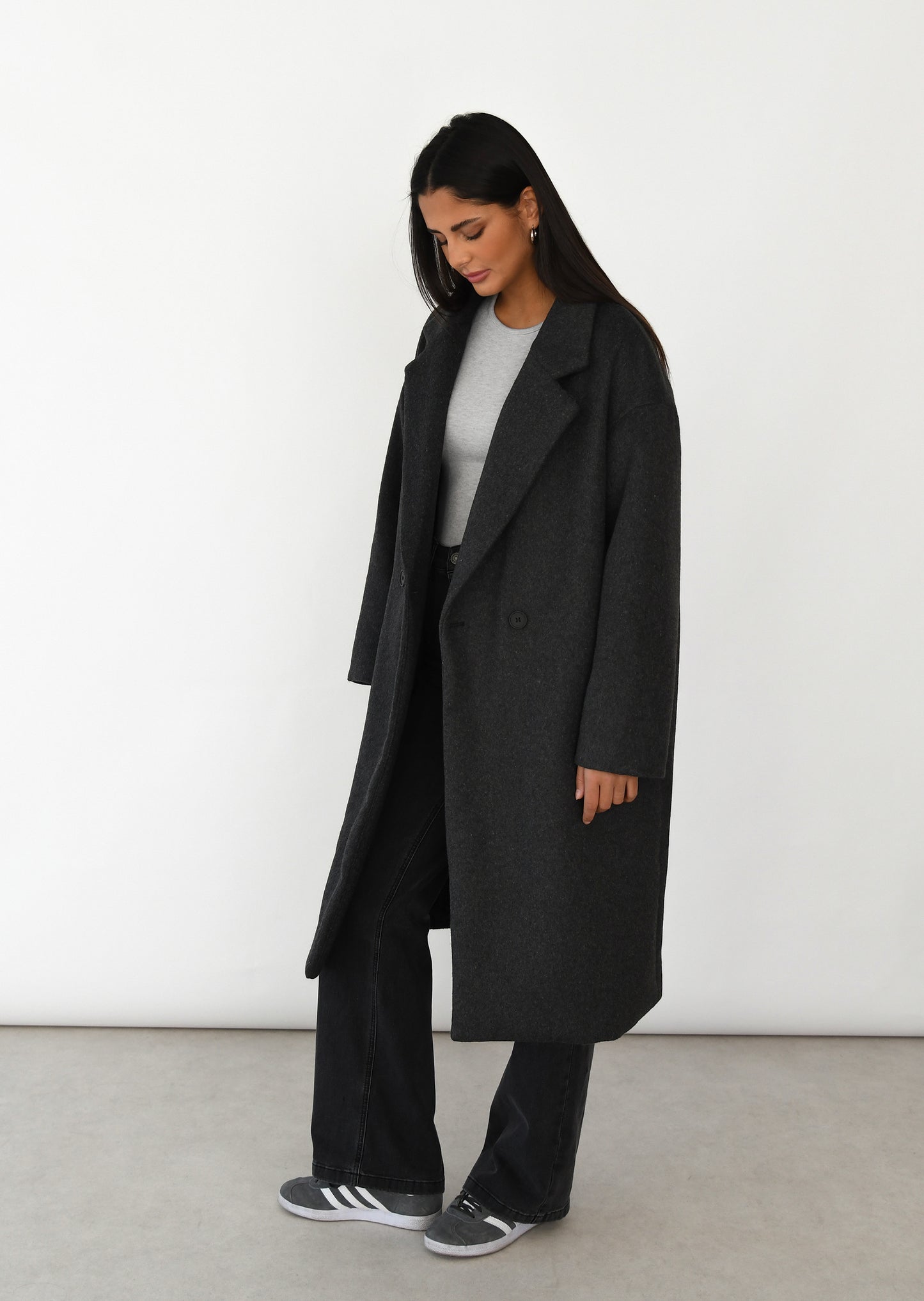 Wool blend Long coat