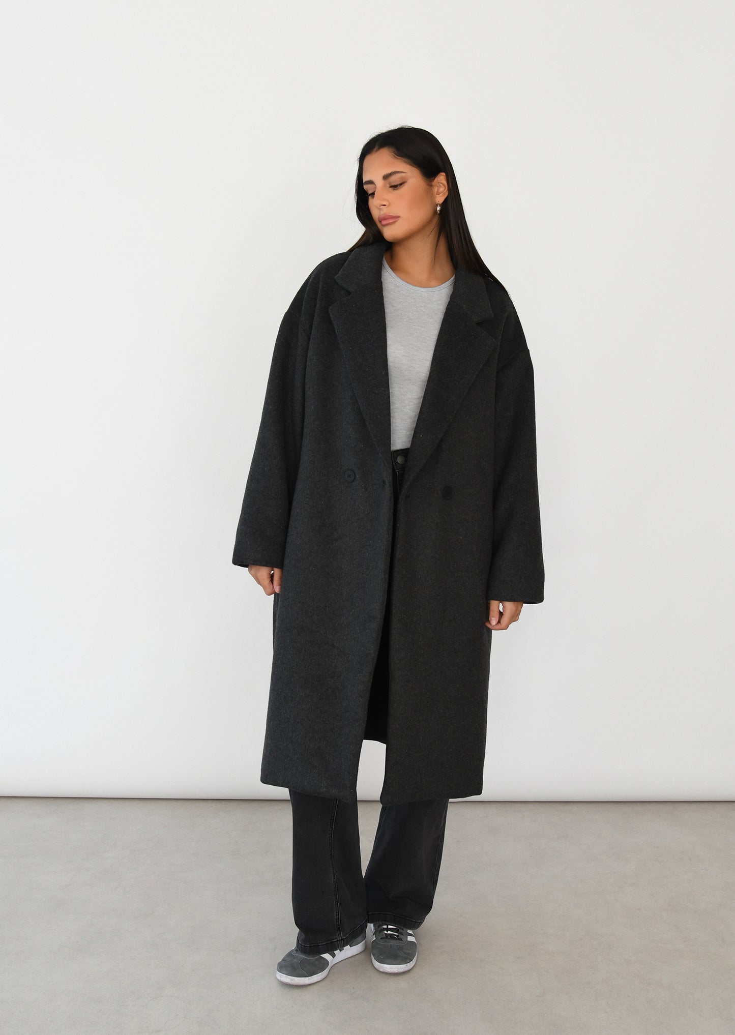 Wool blend Long coat