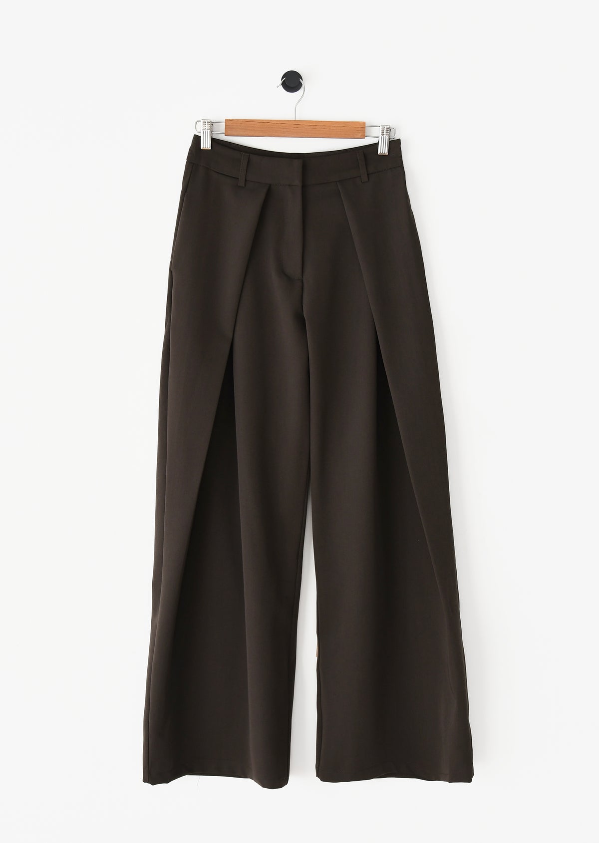 Pantalon large plissé