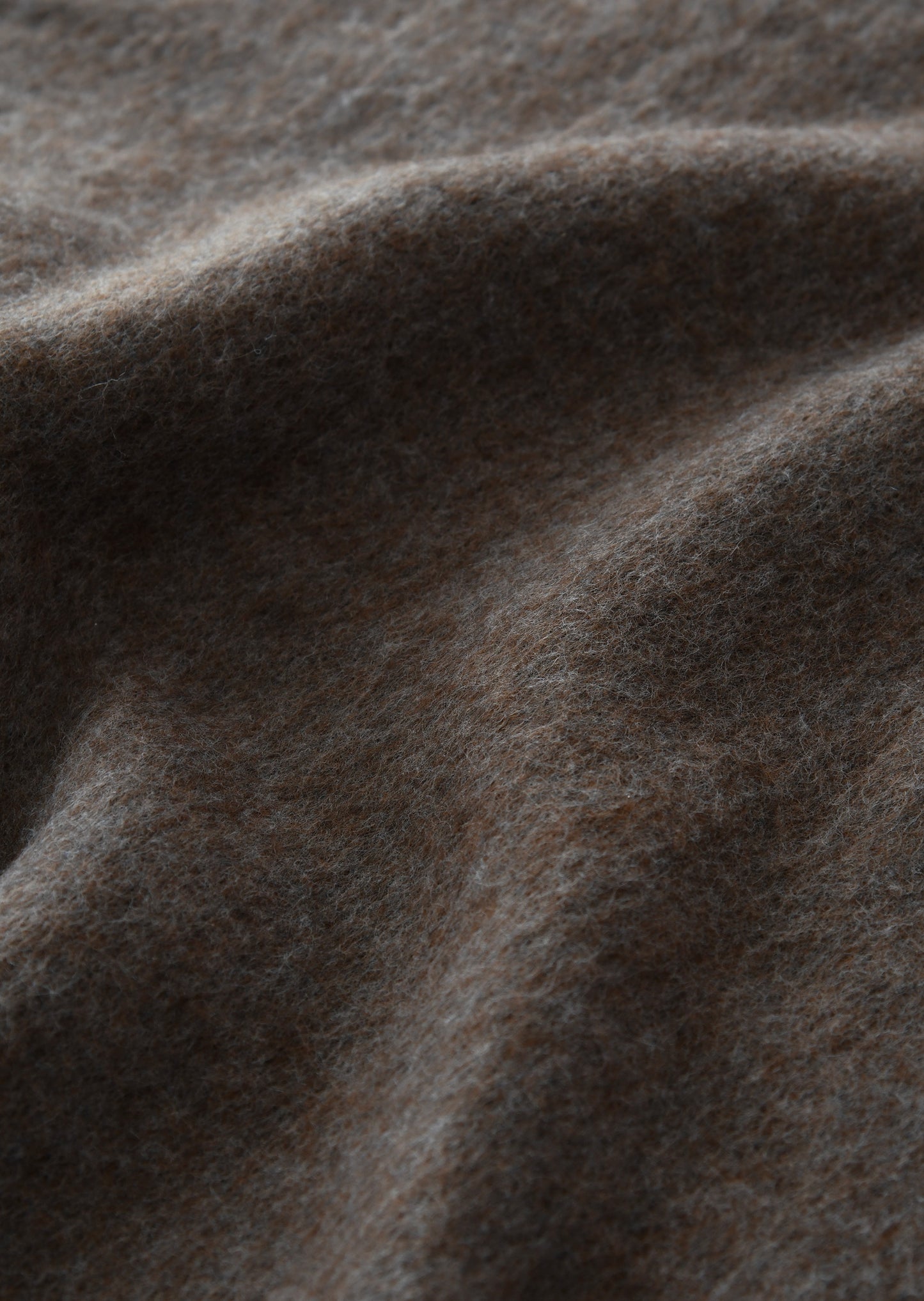 Écharpe en maille à franges