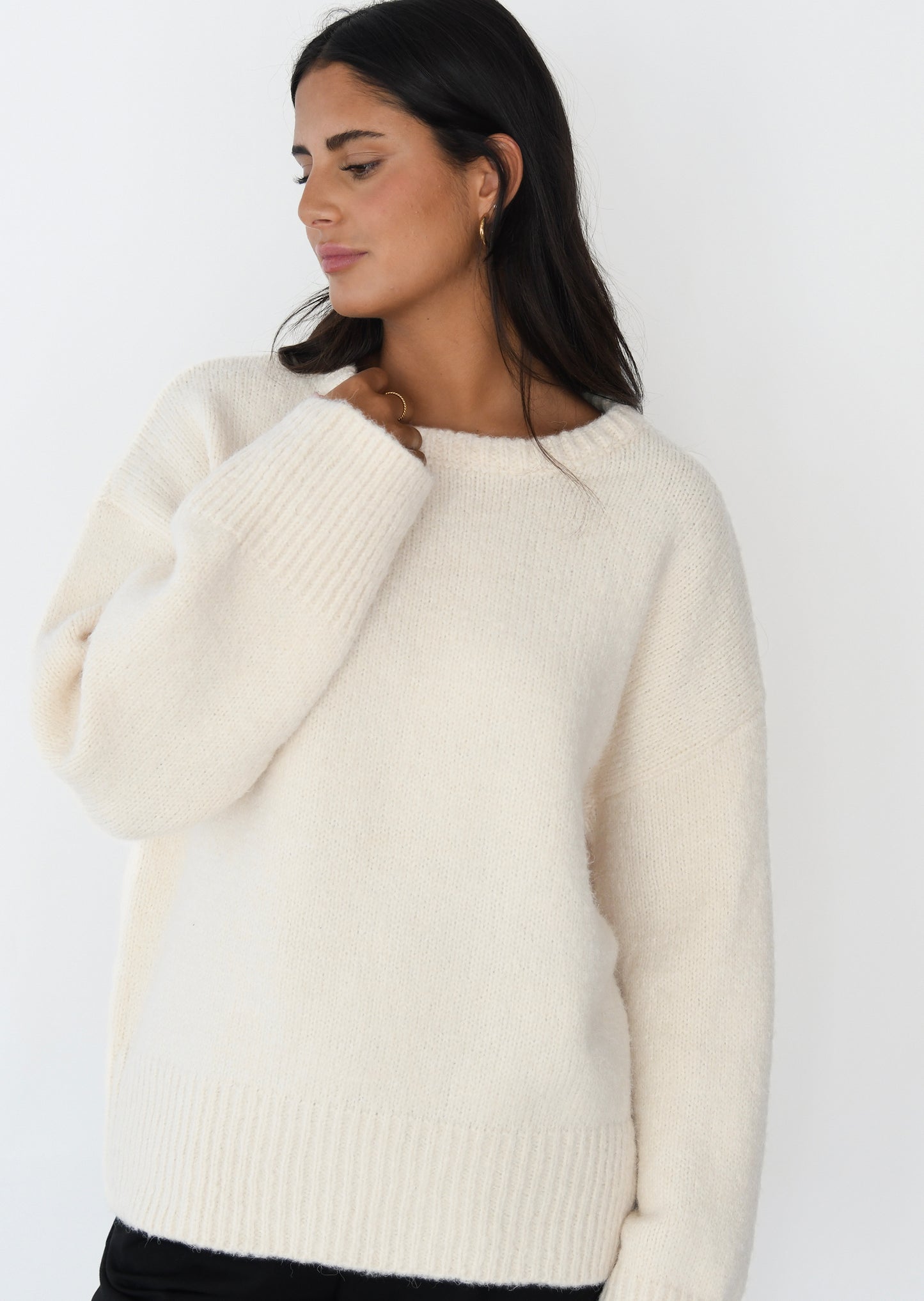 Oversize knit jumper