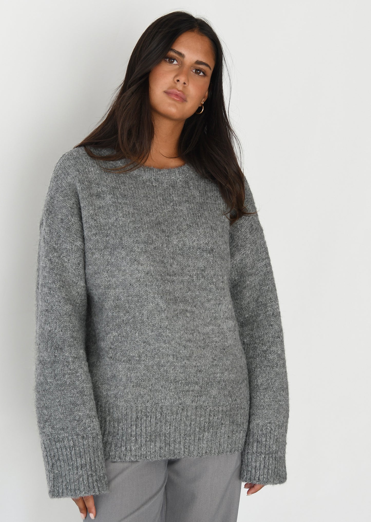 Oversize knit jumper