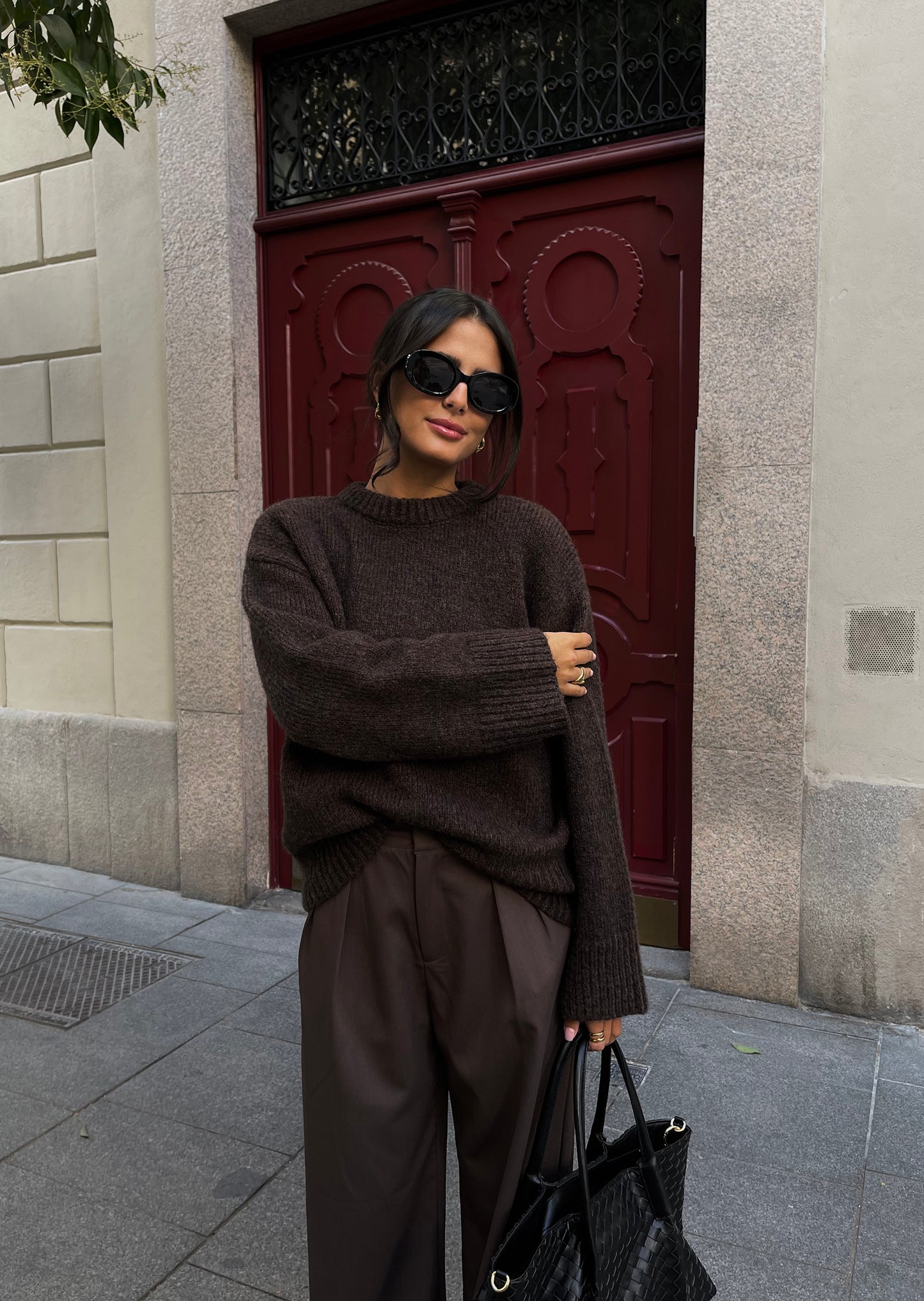 Pull en maille oversize