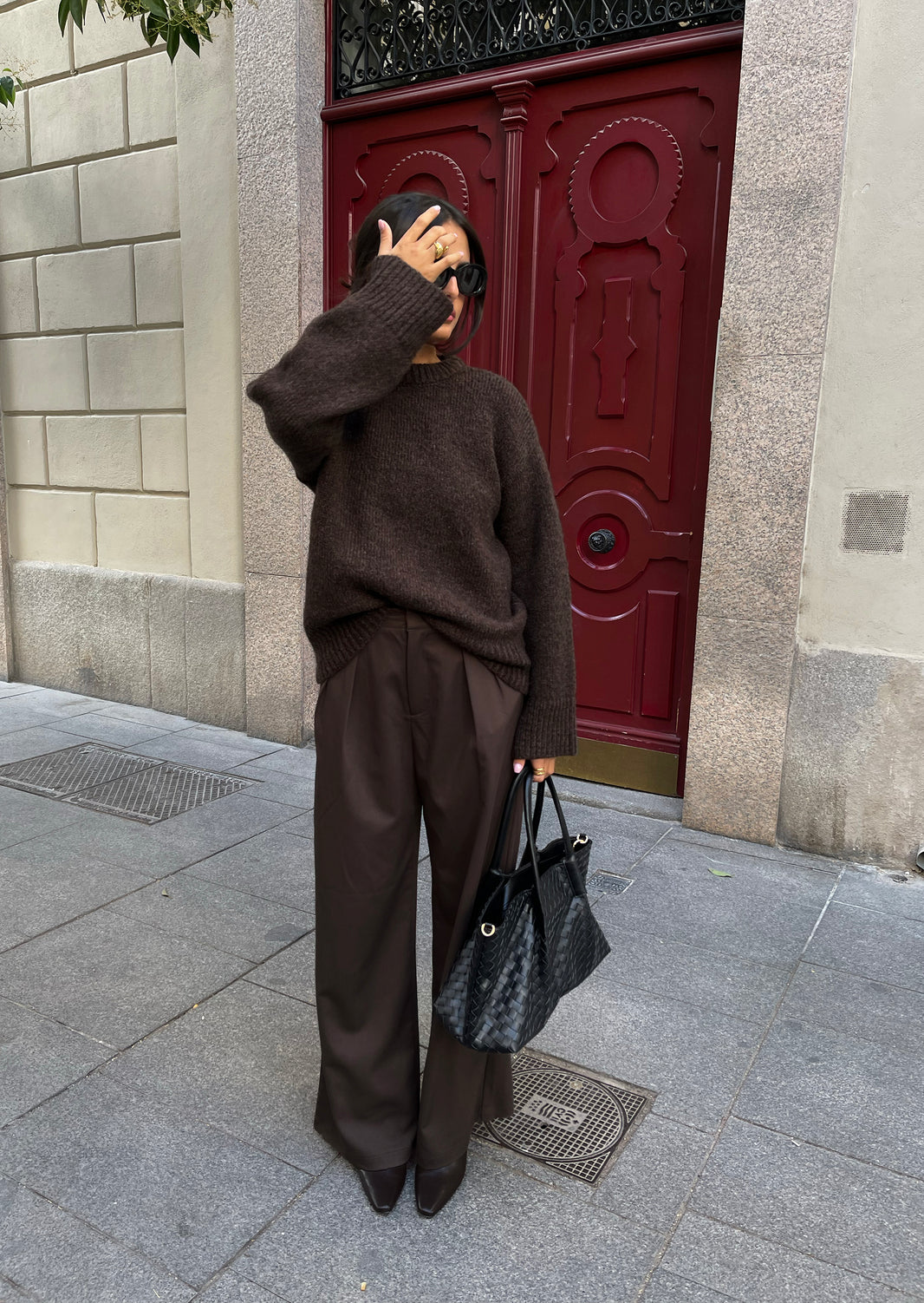 Pull en maille oversize
