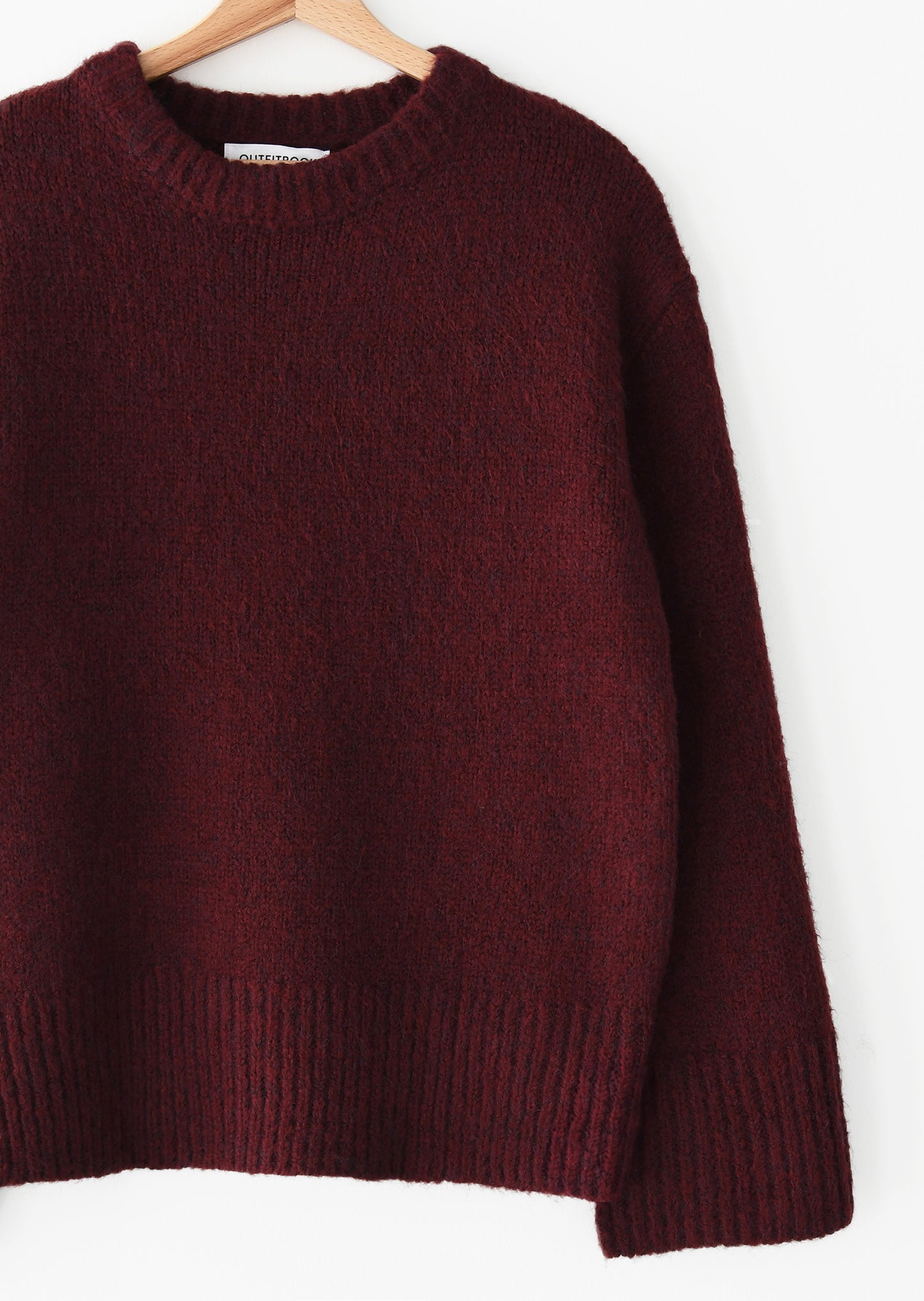 Oversize knit jumper