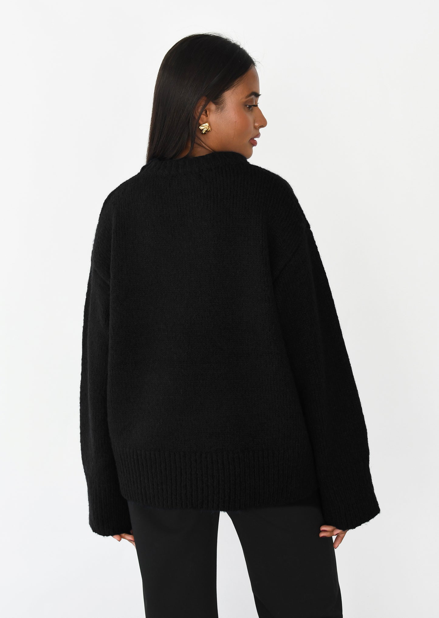 Oversize knit jumper