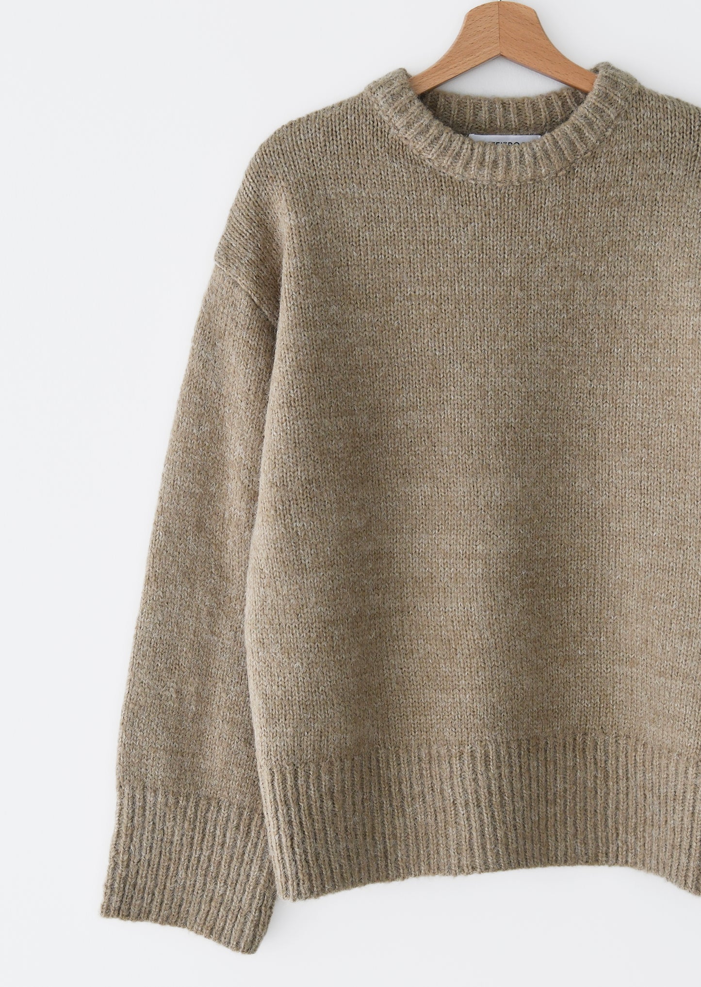 Oversize knit jumper