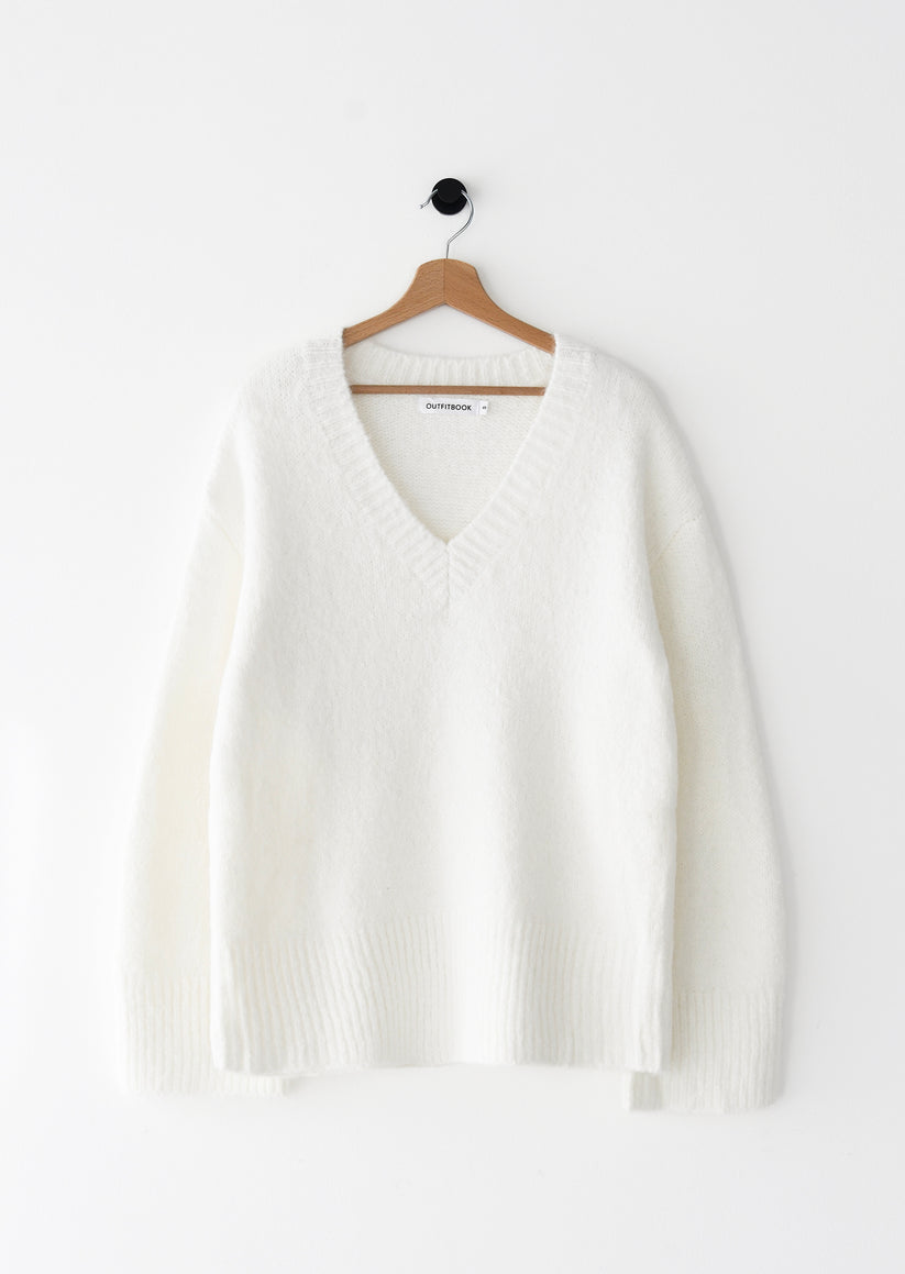 V Knit Sweater main image 0