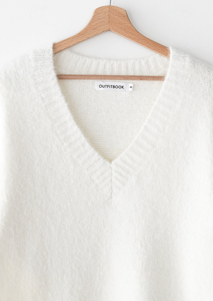 V Neck Oversized Sweater main image 0