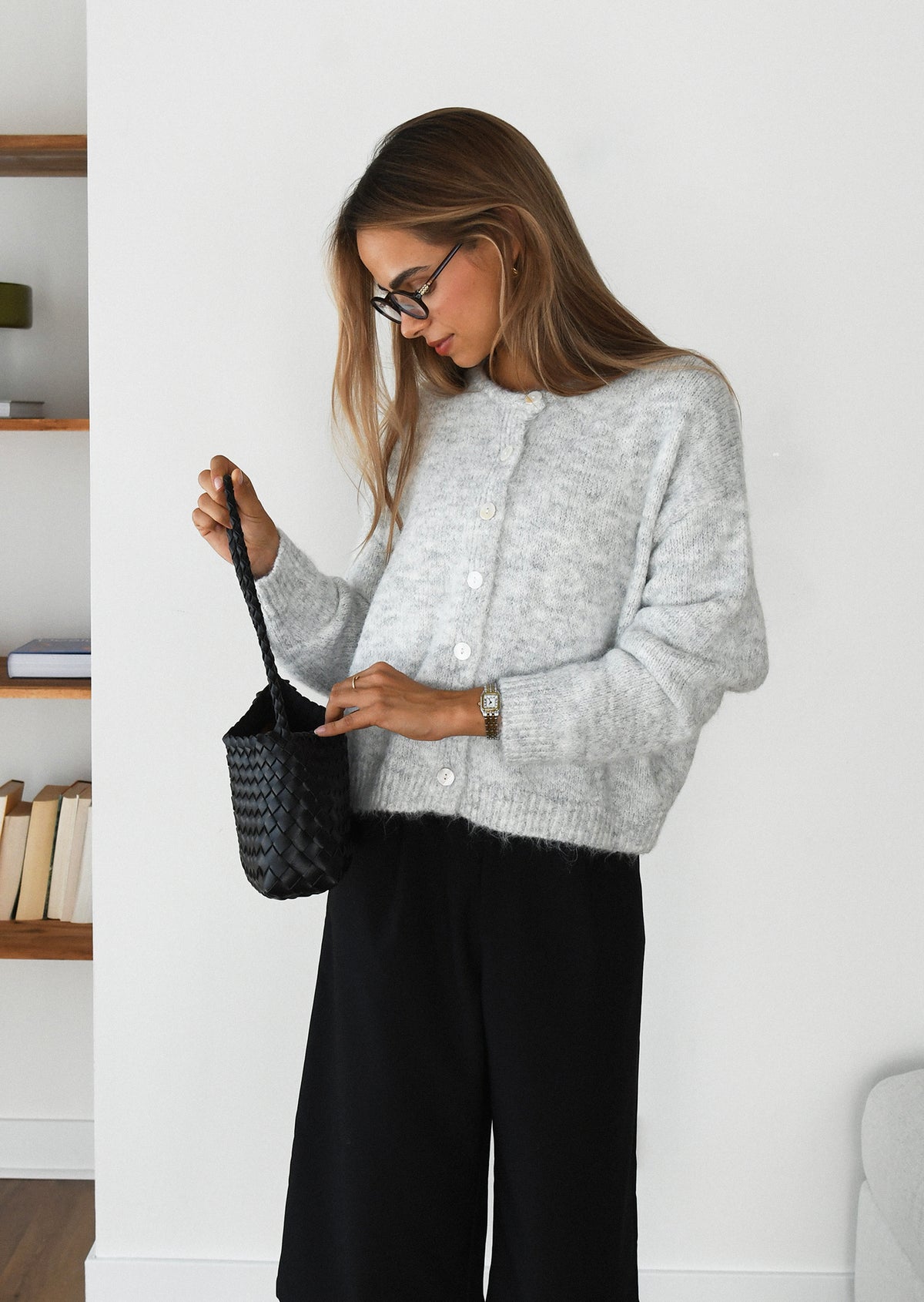 Cardigan abotonado